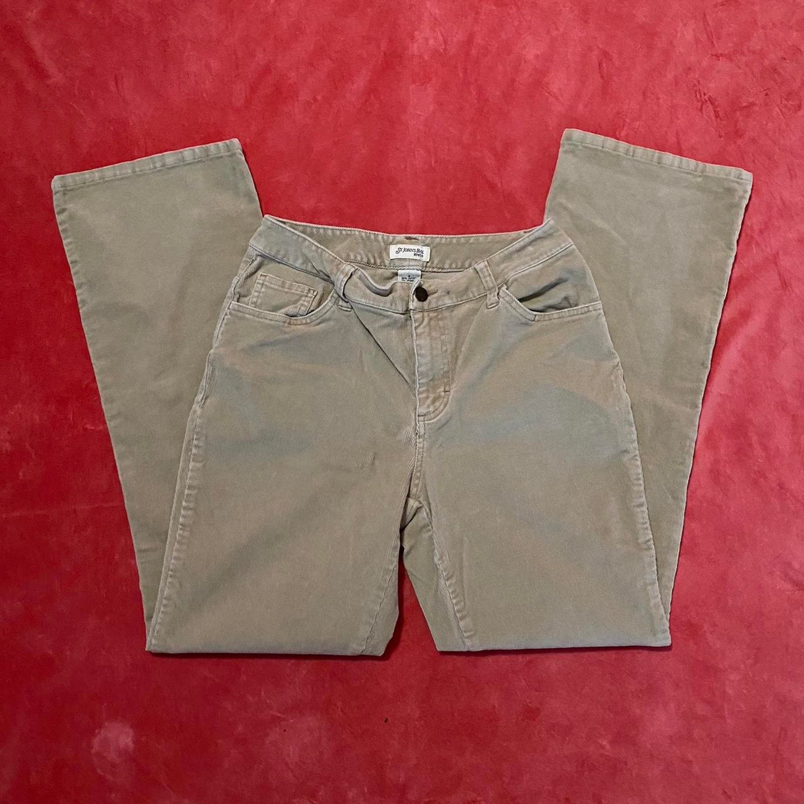 St. Johns Bay Corduroy straight pants Size 28" / US 6 / IT 42 - 2 Thumbnail
