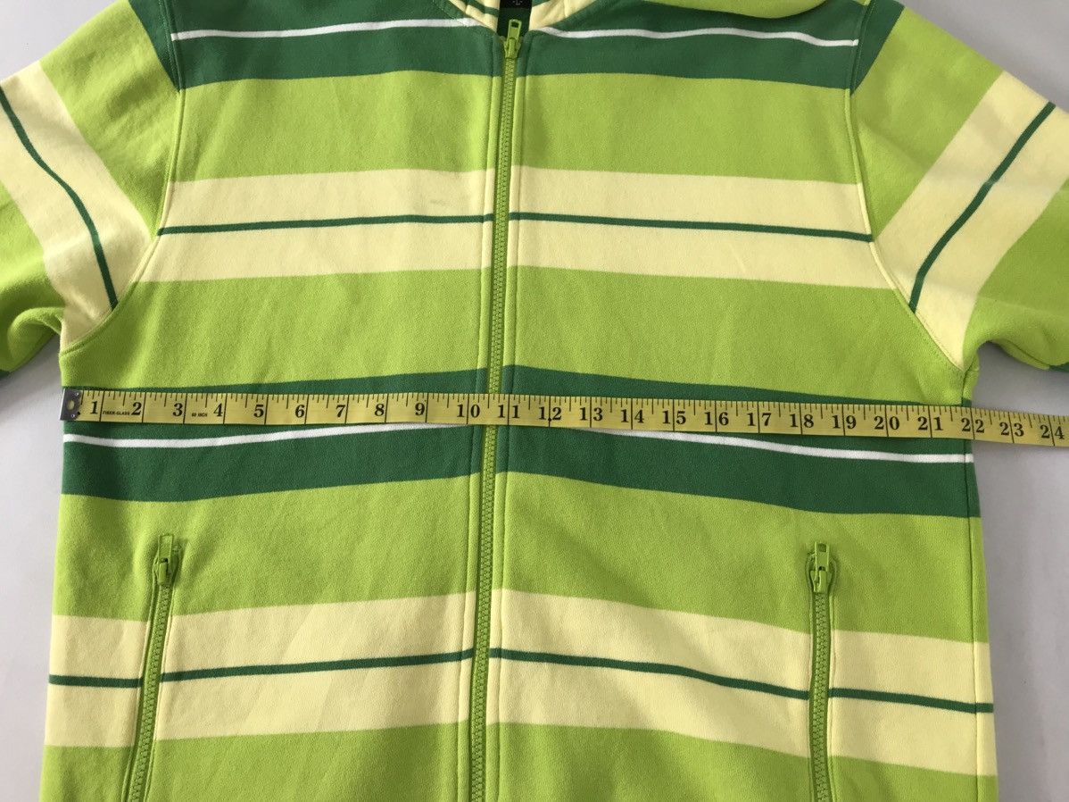 Stussy Stussy Authentic Striped Block Hooded Jacket Streetwear Size US L / EU 52-54 / 3 - 13 Thumbnail
