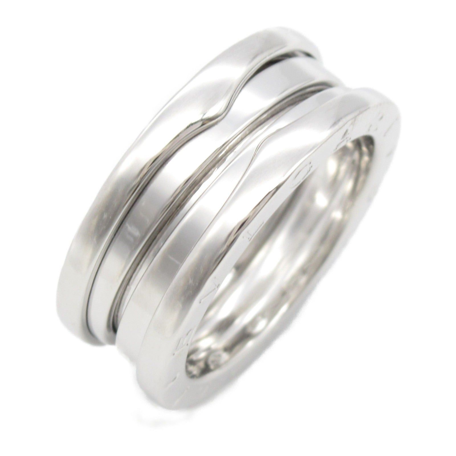 Bvlgari B Zero One Ring K18Wg (White Gold) Silver