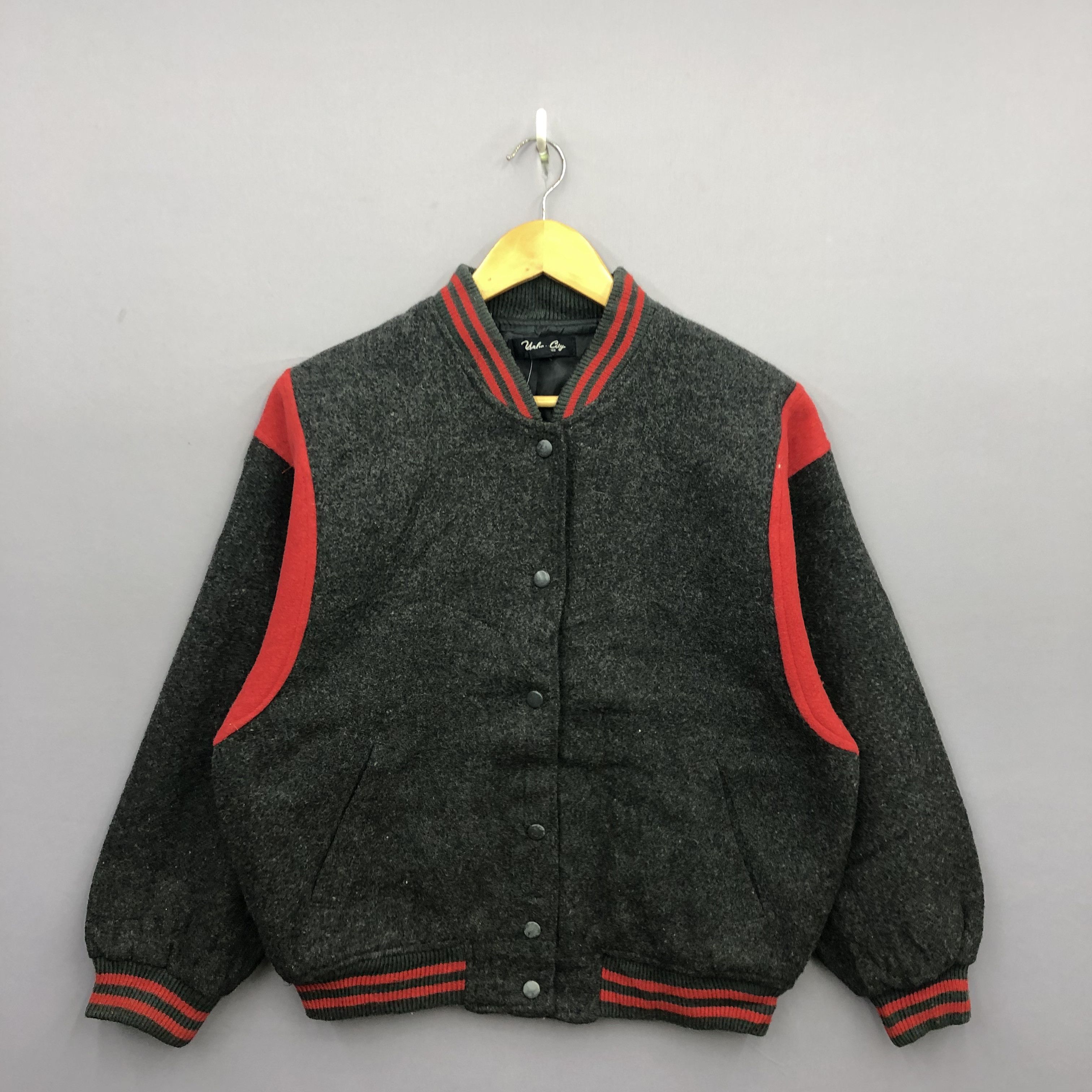 Japanese Brand Vintage Urban City Wool Varsity Baseball College Jacket Size M / US 6-8 / IT 42-44 - 1 Thumbnail