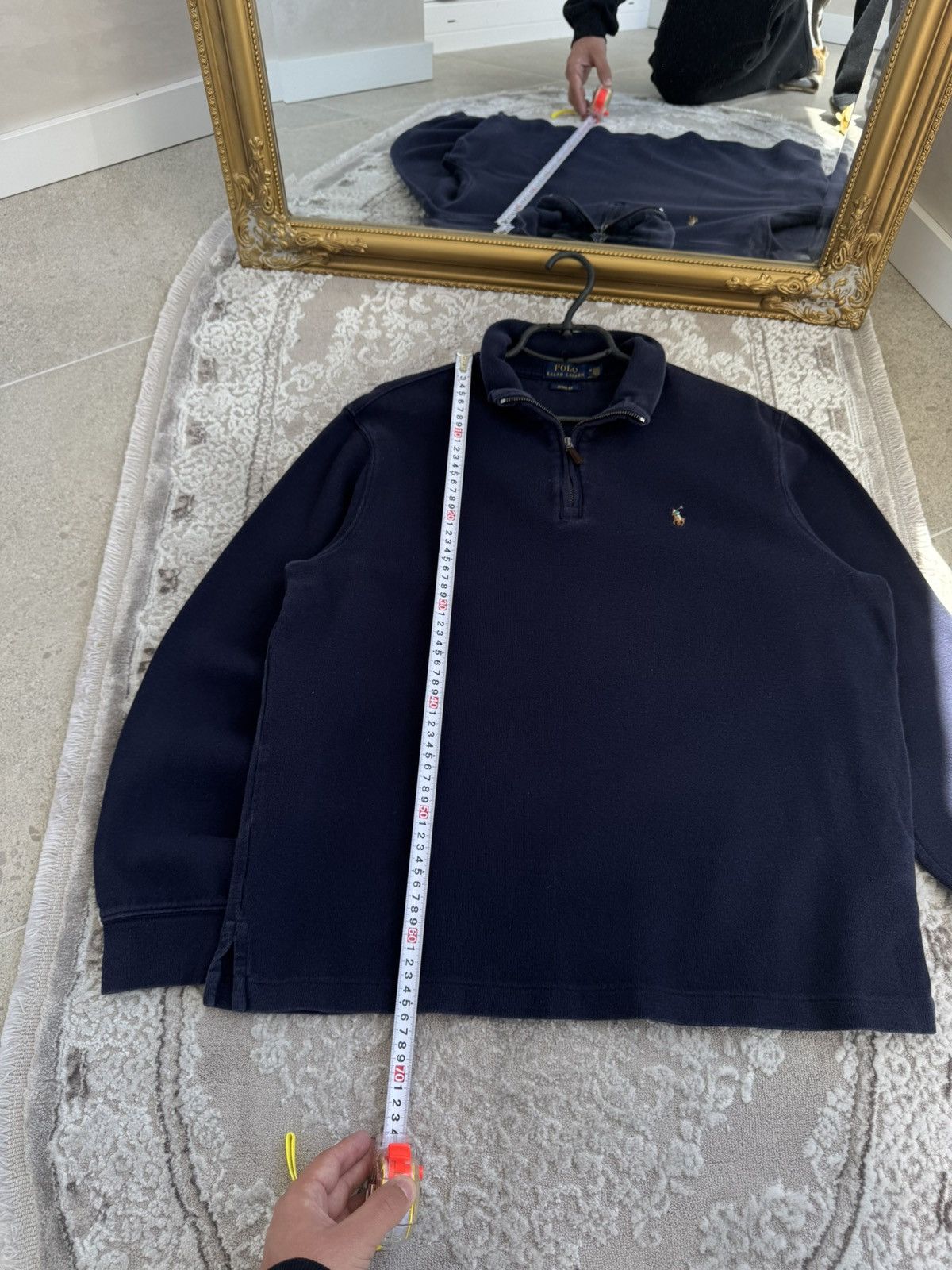 Polo Ralph Lauren Mens Vintage Polo Ralph Lauren 1/3 zip sweatshirt sweater Size US M / EU 48-50 / 2 - 10 Thumbnail