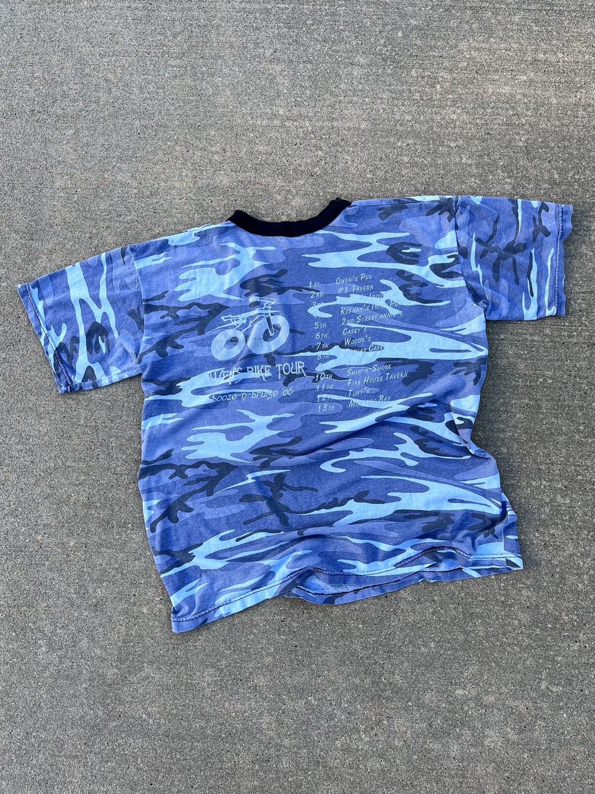 Rothco × Vintage VINTAGE ‘06 ROTHCO “OWEN’S BIKE TOUR” CAMO T-SHIRT Size US XL / EU 56 / 4 - 1 Thumbnail