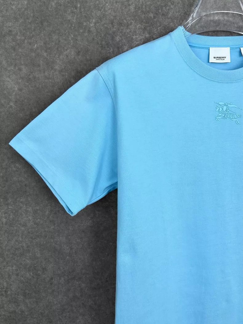 Burberry Burberry Burberry Blue Logo Short Sleeve T-Shirt-2507 Size US S / EU 44-46 / 1 - 6 Thumbnail