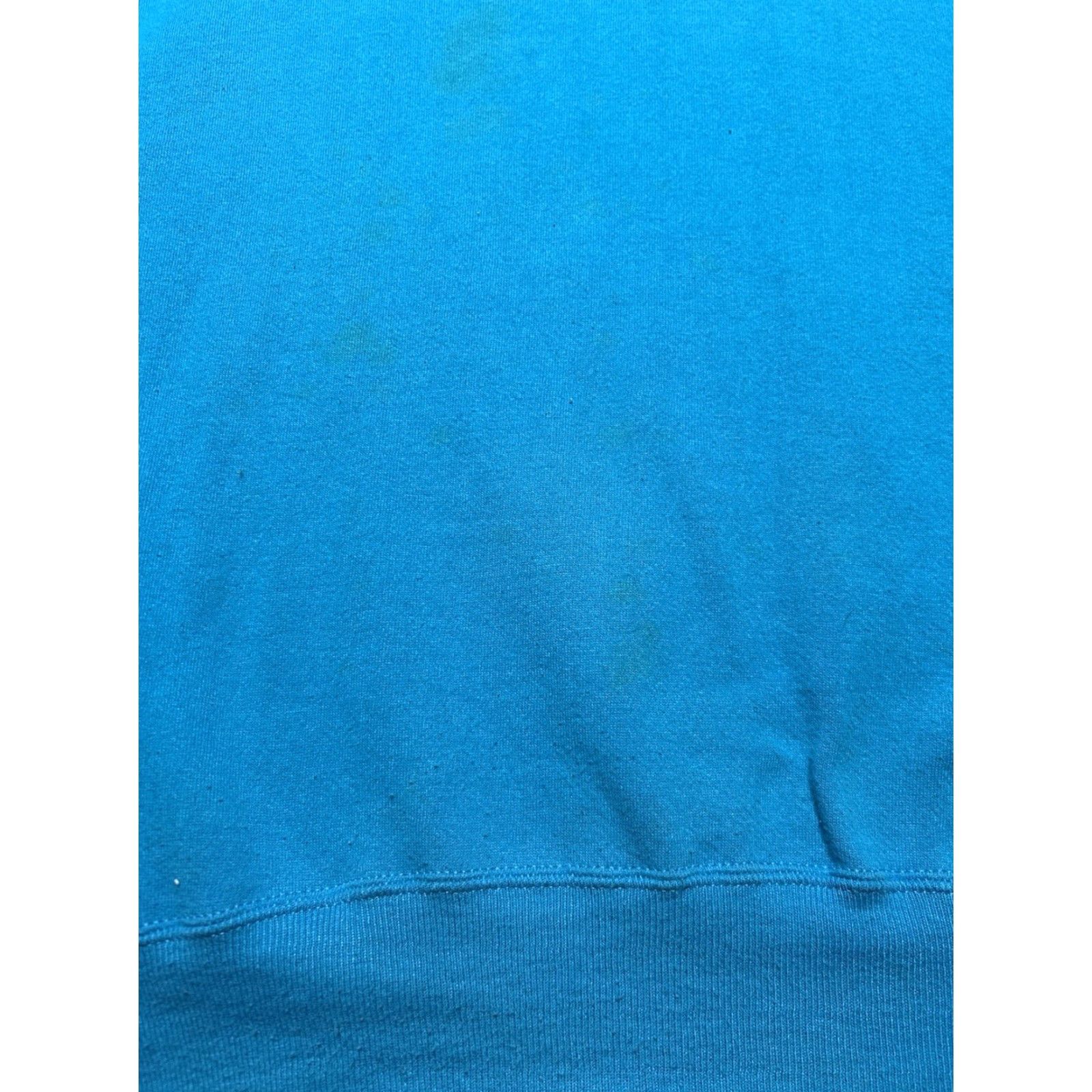 Altea VINTAGE Russell Athletic Sweatshirt Crewneck Teal Blue USA Large 90s 80s Pullover Mens Size US L / EU 52-54 / 3 - 3 Thumbnail