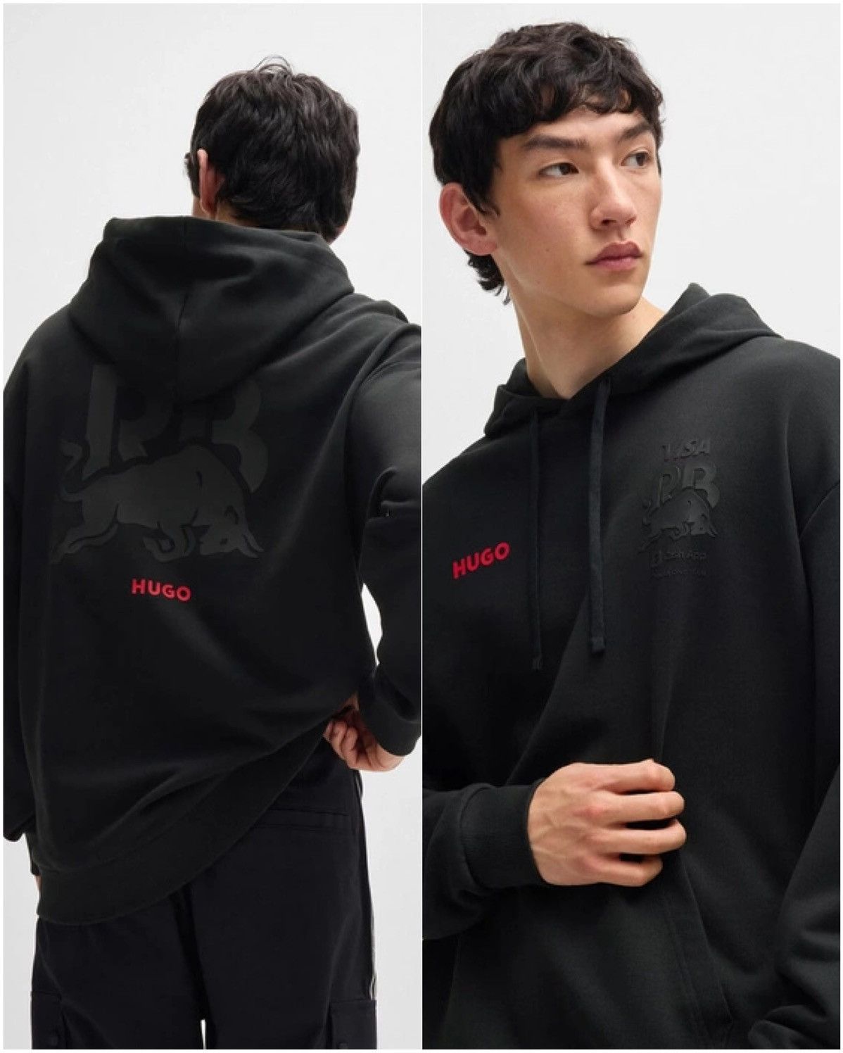 Hugo HUGO Red Bull Racing Oversized Hoodie Black F1 Visa Cash App Size US S / EU 44-46 / 1 - 1 Thumbnail