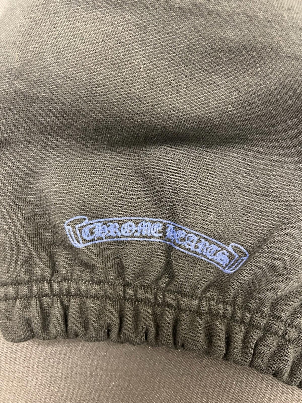 Chrome Hearts Chrome Hearts Black Blue Horseshoe Sweats Sweatpants Joggers Size US 32 / EU 48 - 11 Thumbnail