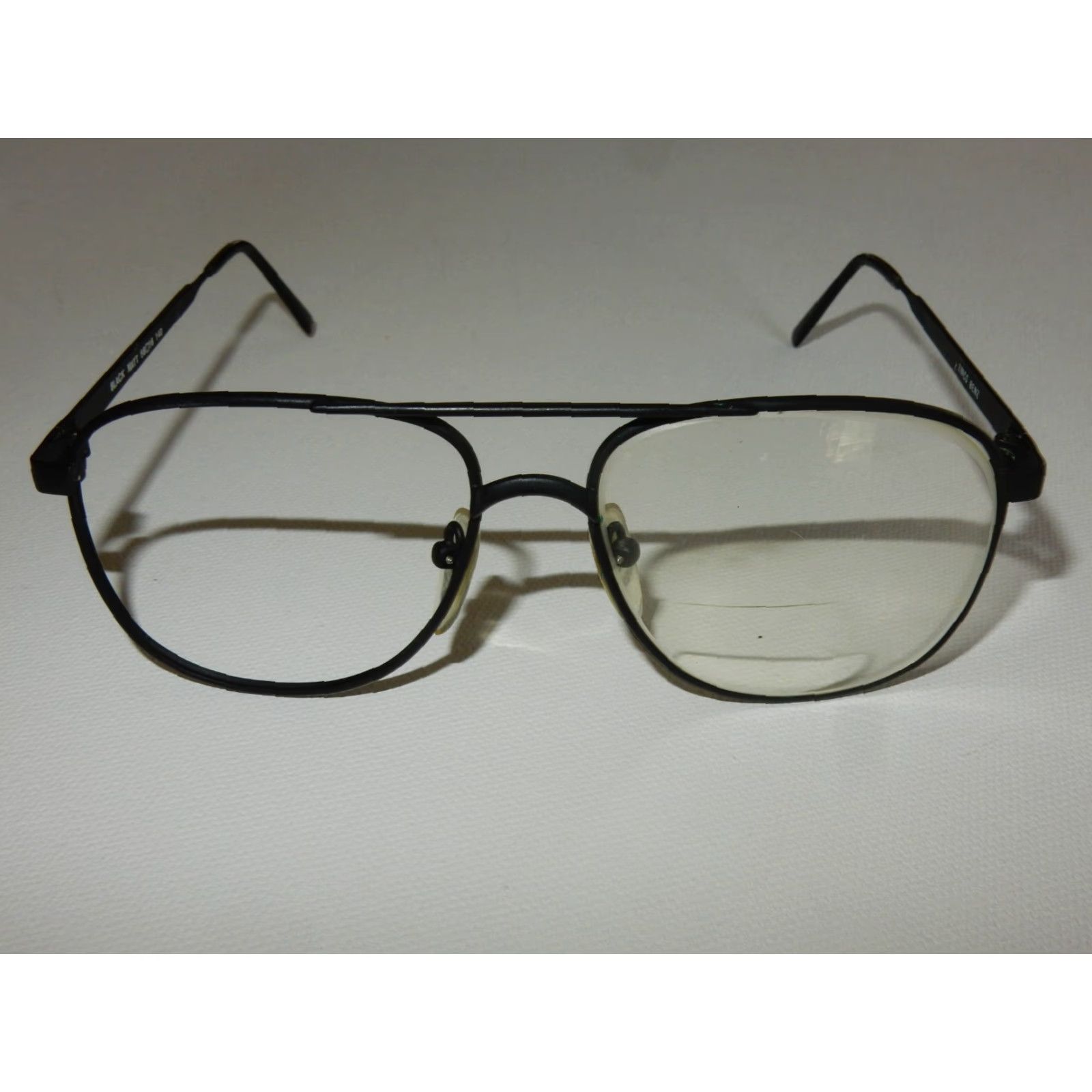 Frame VINTAGE Zimco Sunglasses Frames Men 56mm Black Aviator Retro 1980s Size ONE SIZE - 2 Thumbnail
