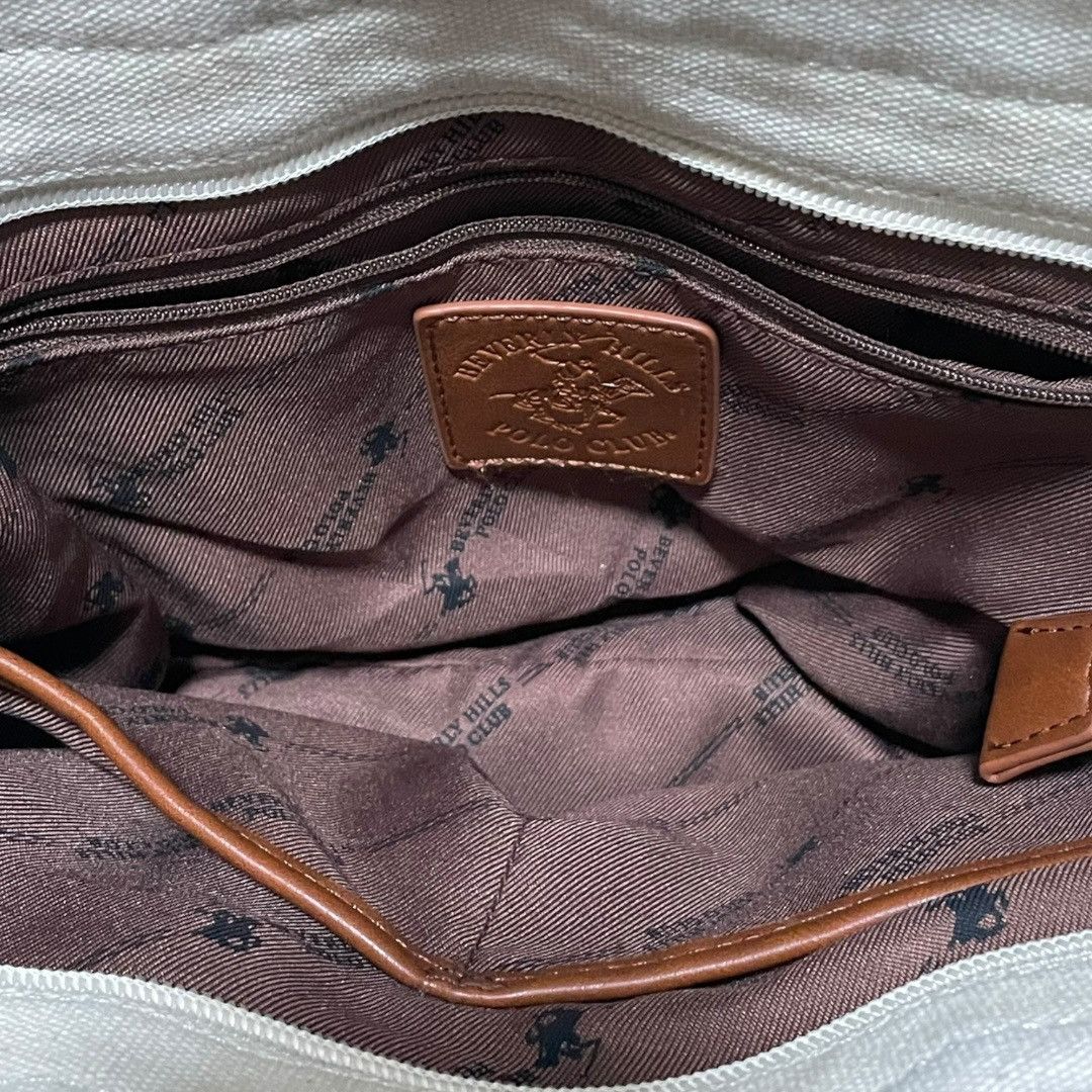Polo Ralph Lauren BEVERLY HILLS POLO CLUB Tote Bag, Strap Missing Size ONE SIZE - 6 Thumbnail