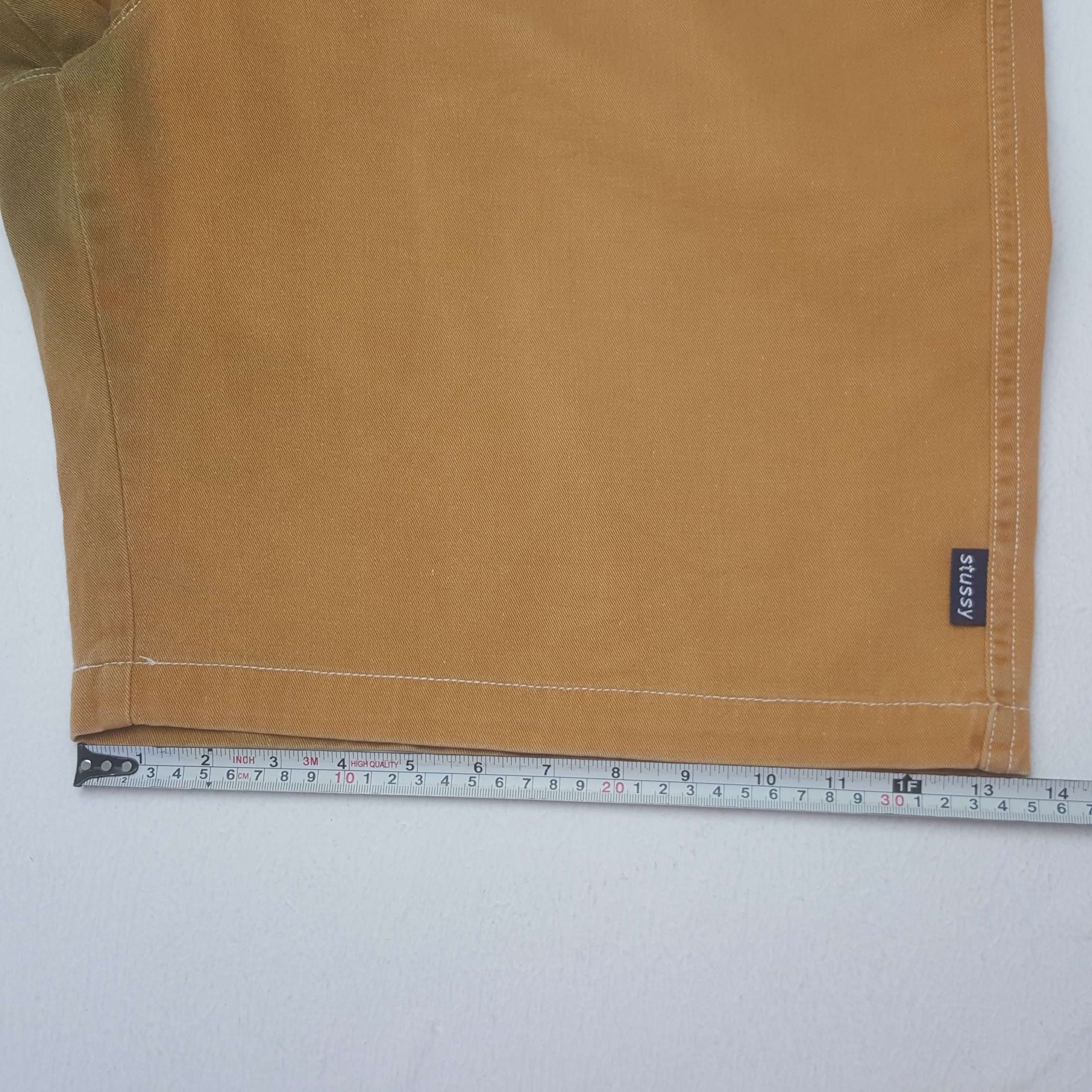 Stussy × Vintage Vintage Stussy Custom Art Logo Short Pants Size US 37 - 8 Thumbnail