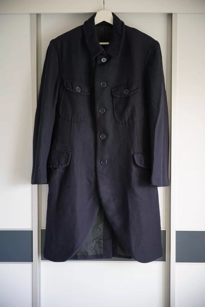 Yohji Yamamoto Yohji Yamamoto Yohji Yamamoto Tailored Coat for Men Size US S / EU 44-46 / 1 - 1 Thumbnail