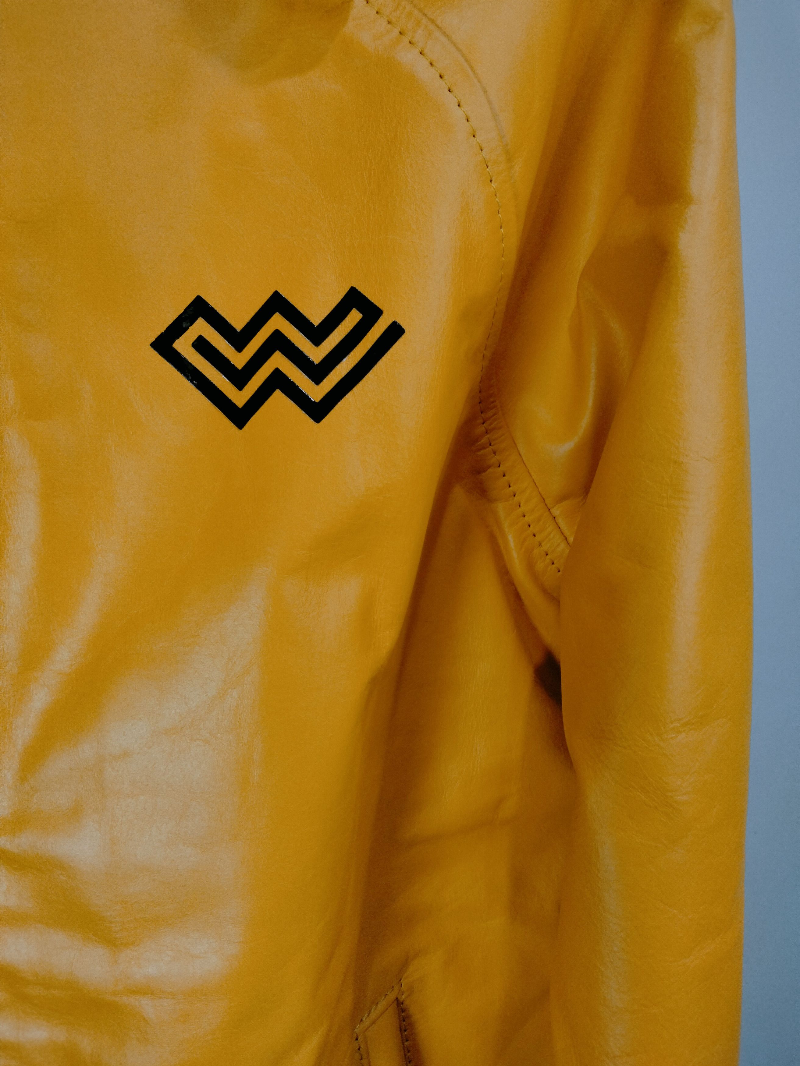 Vintage 🧥 WLETI Premium Yellow Sheep Leather Jacket Size US M / EU 48-50 / 2 - 11 Thumbnail