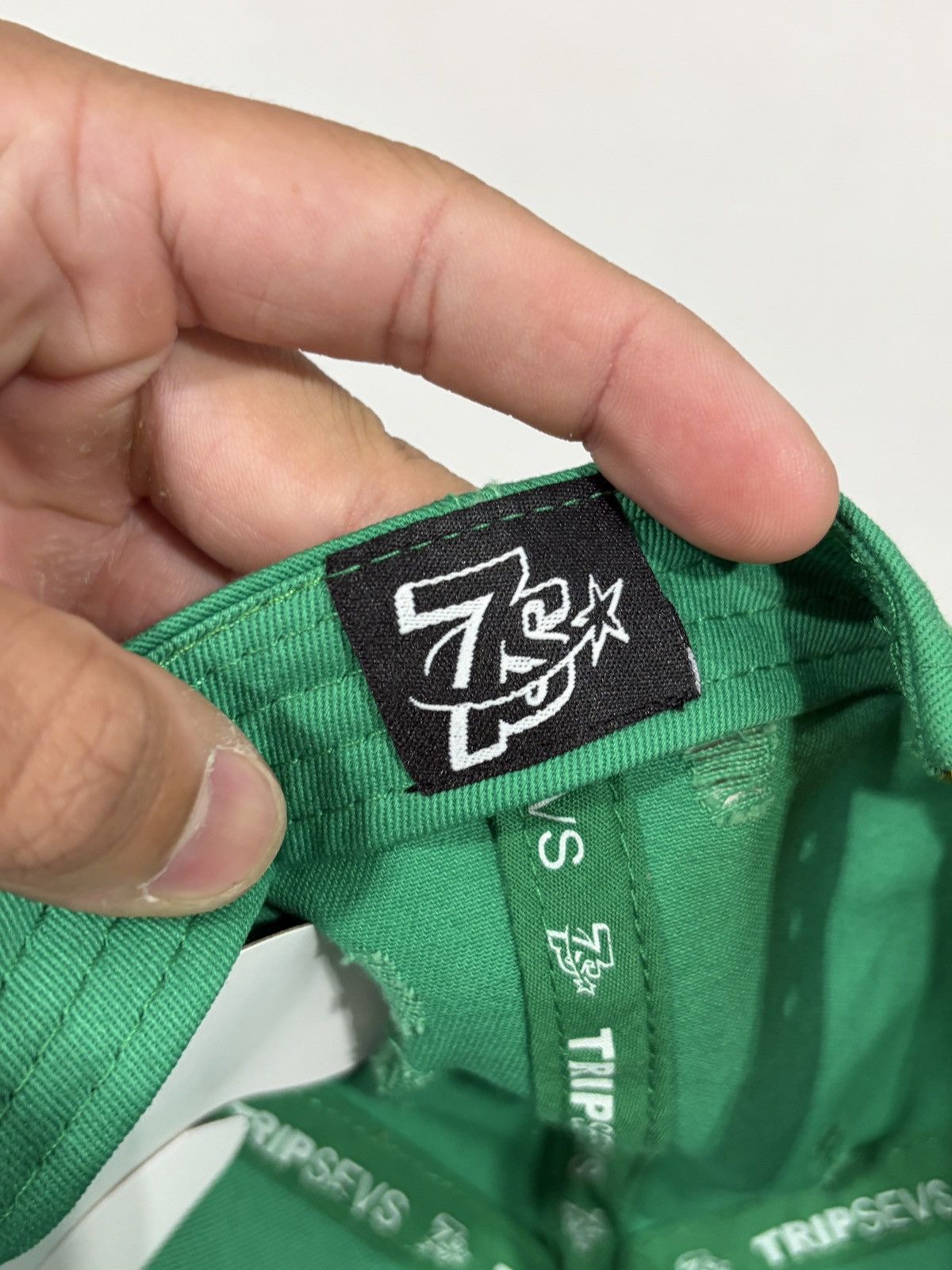 TRIPLE SEVENS Triple Sevens Green/Yellow Cap Size ONE SIZE - 6 Thumbnail