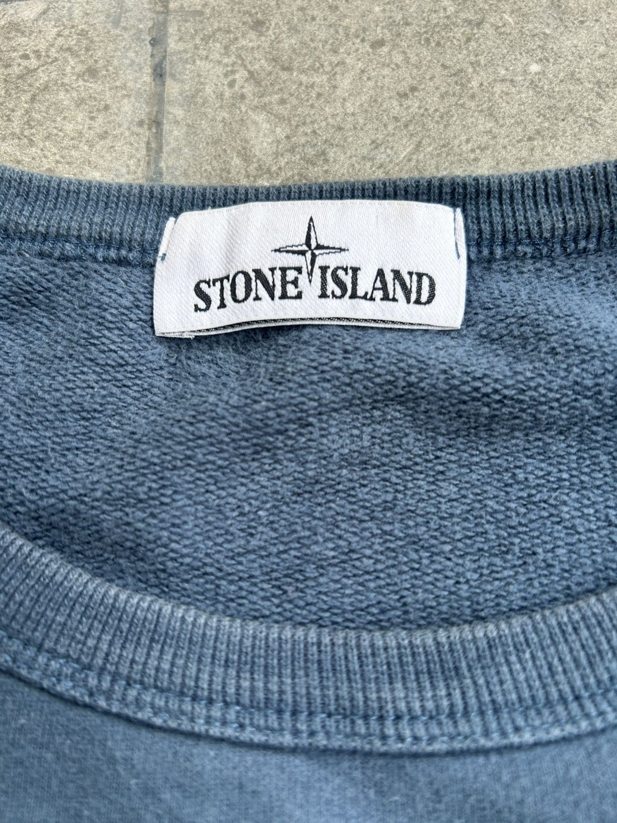Stone Island Stone Island Blue Crewneck Sweatshirt Size US L / EU 52-54 / 3 - 7 Thumbnail