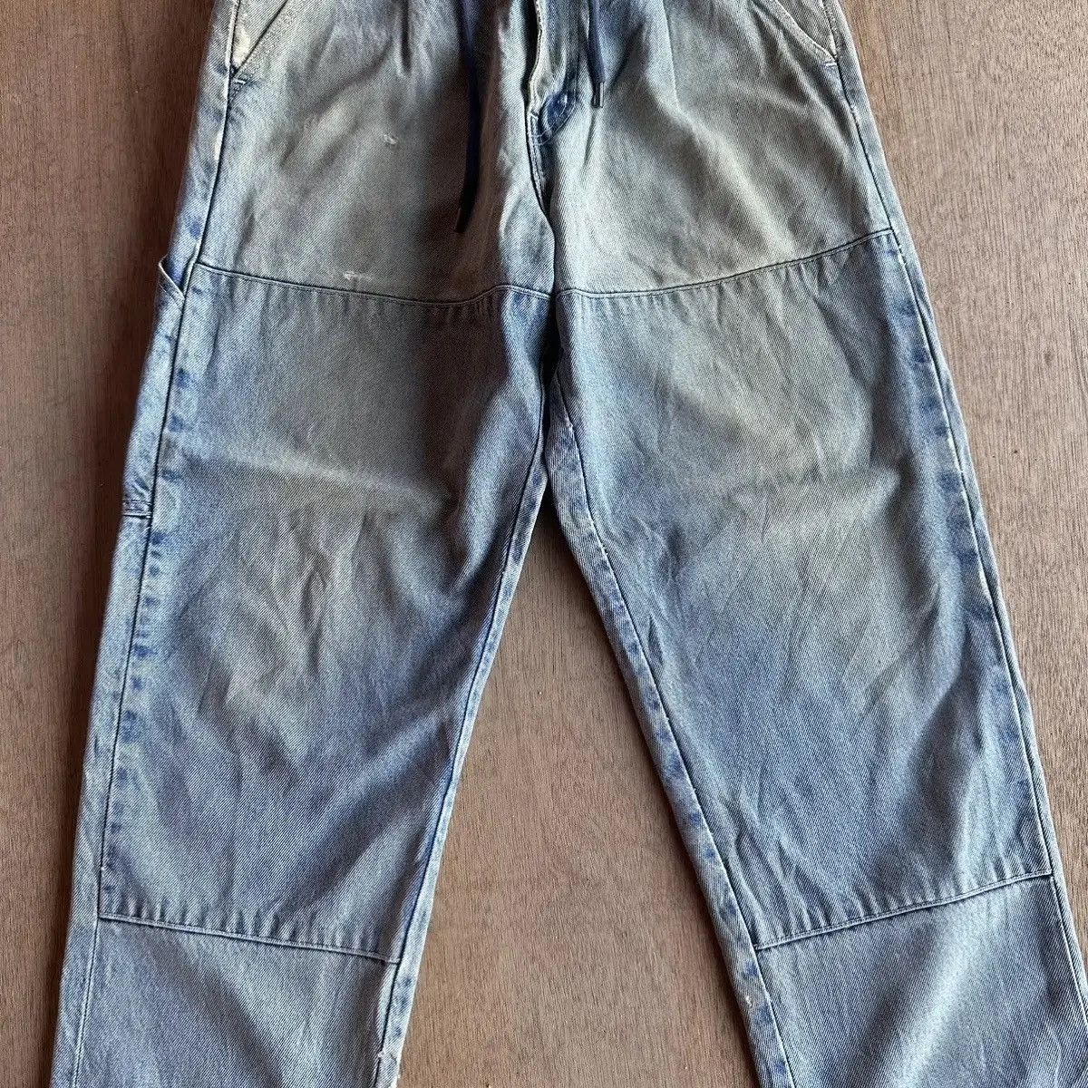Levi's Made & Crafted LEVI’S MADE & CRAFT DENIM DOUBLE KNEE RIPPED WORK WEAR PANTS Size US 30 / EU 46 - 4 Thumbnail
