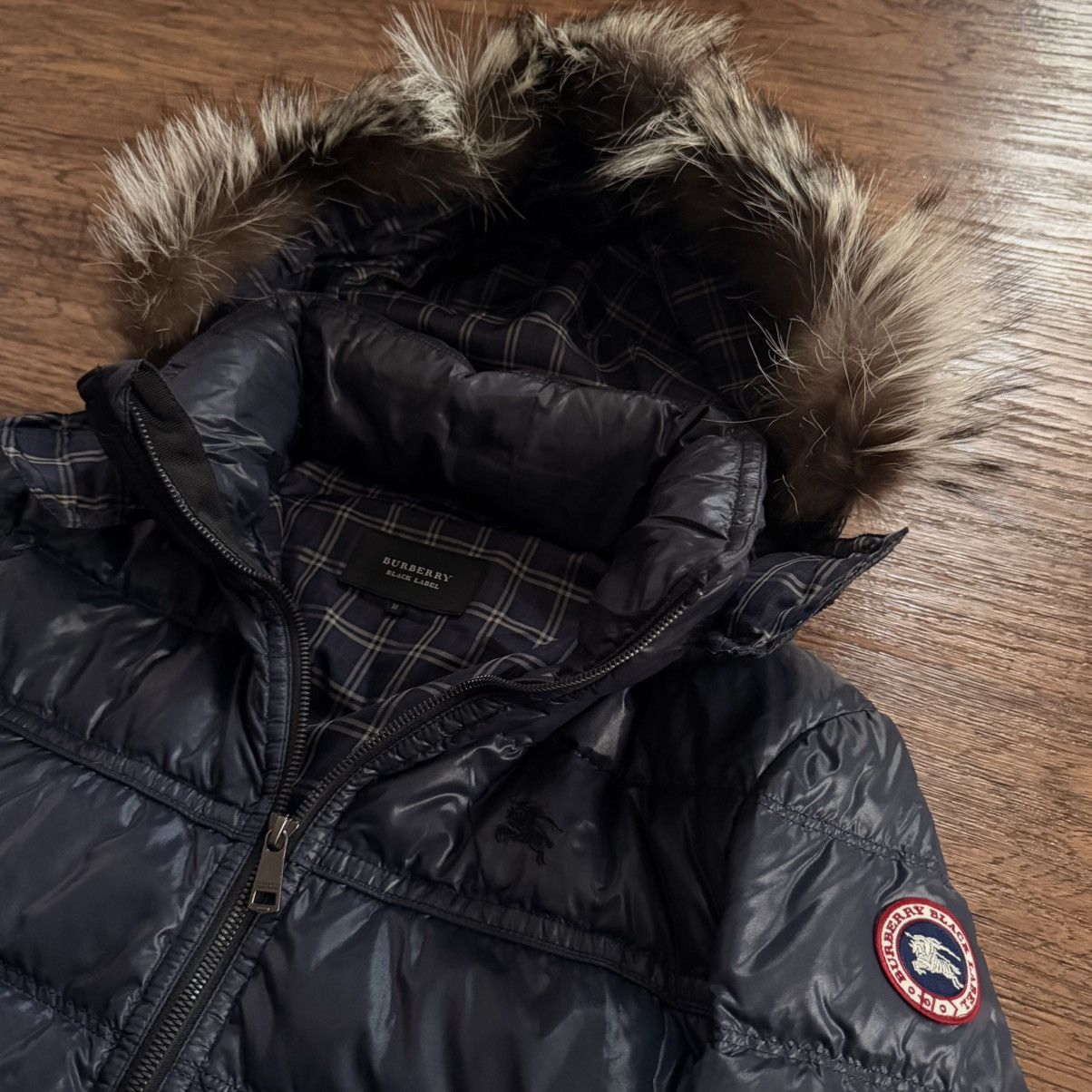 Burberry Y2k Burberry Black Label Puffer Jacket Navy colorway Size US M / EU 48-50 / 2 - 3 Thumbnail