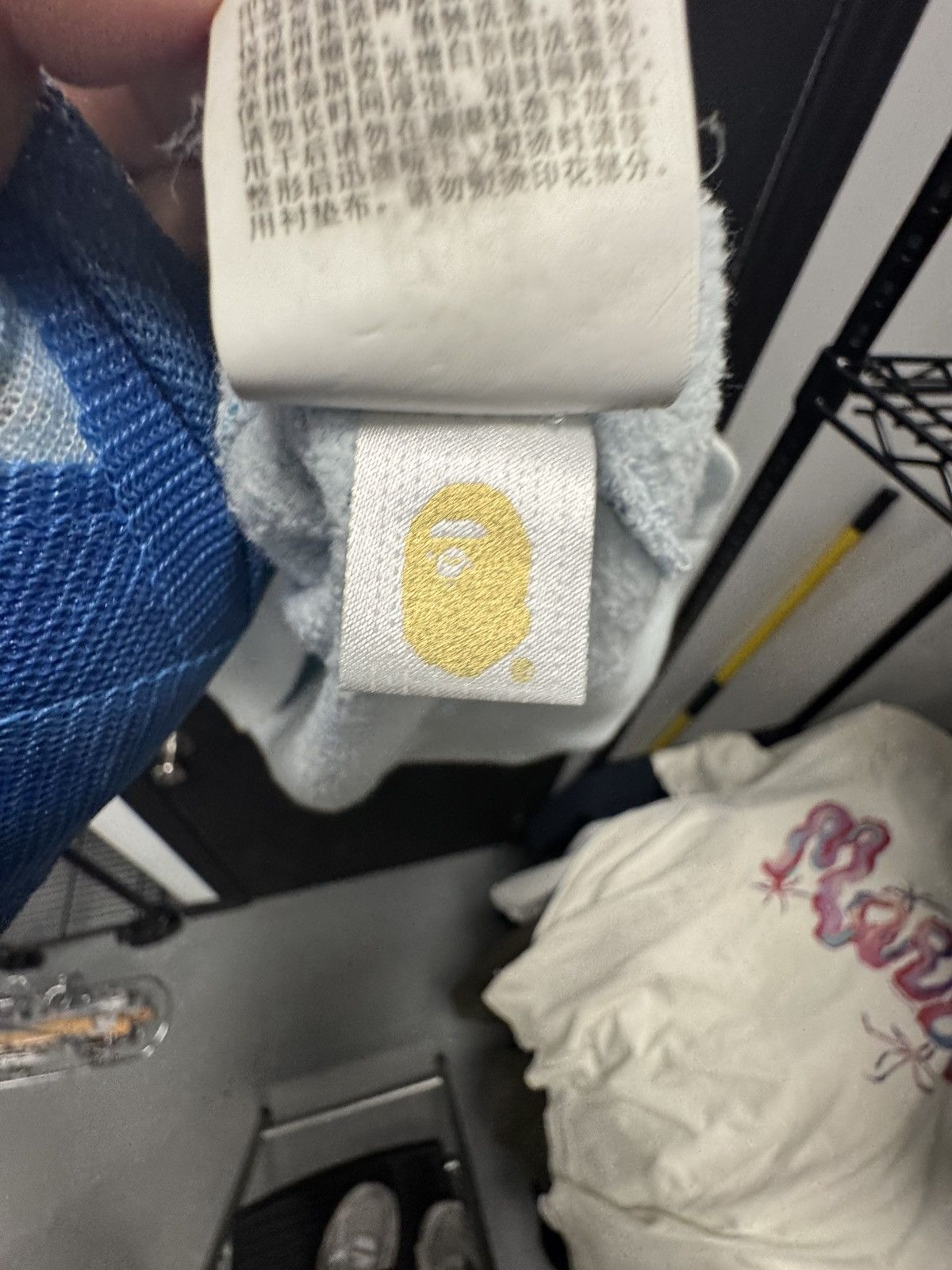 Bape BAPE ABC Camo College Wide Crewneck Blue Size US XL / EU 56 / 4 - 10 Thumbnail