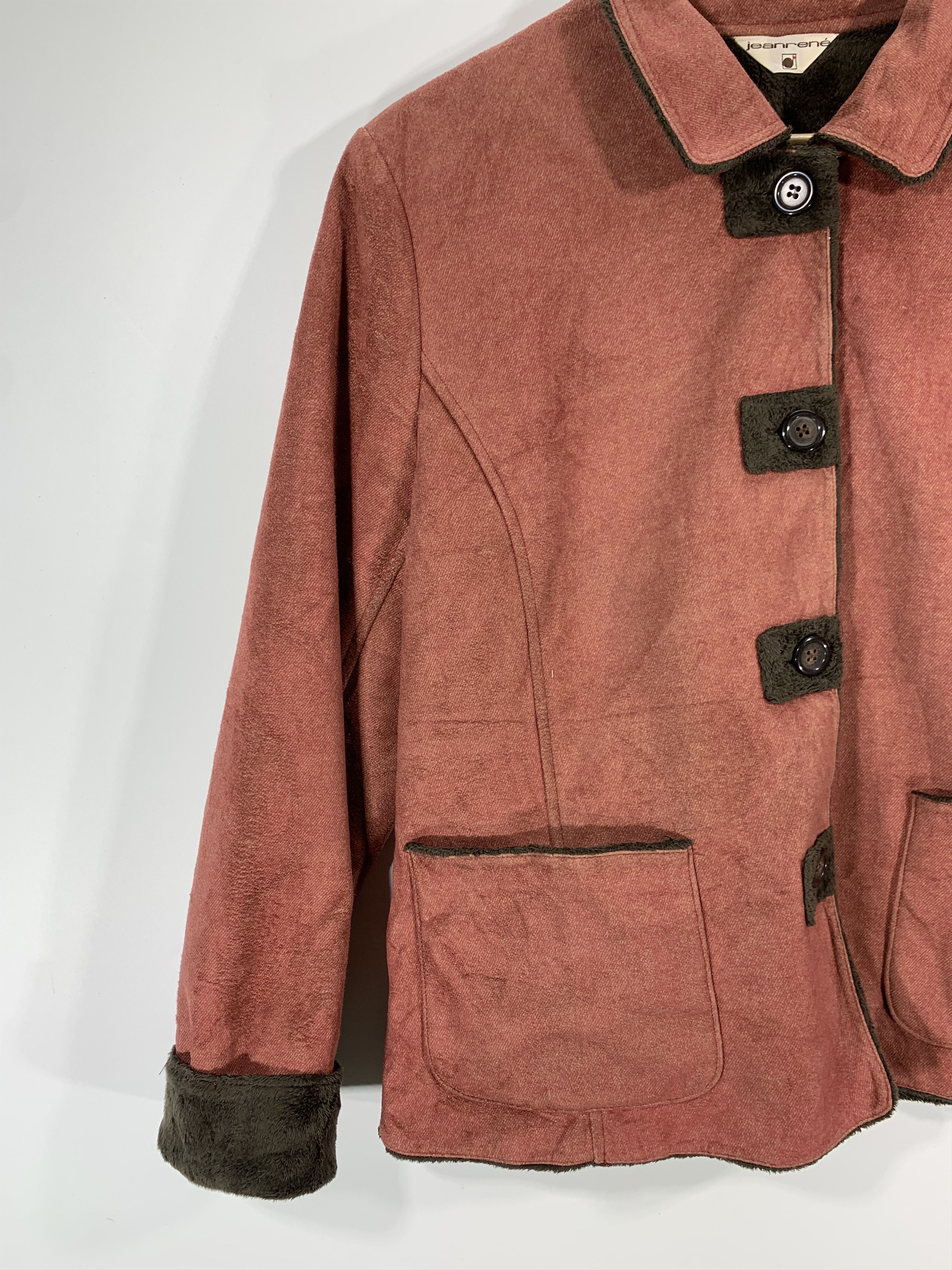 Designer × Vintage Vintage Jeanrene fleece lined Size US M / EU 48-50 / 2 - 2 Thumbnail