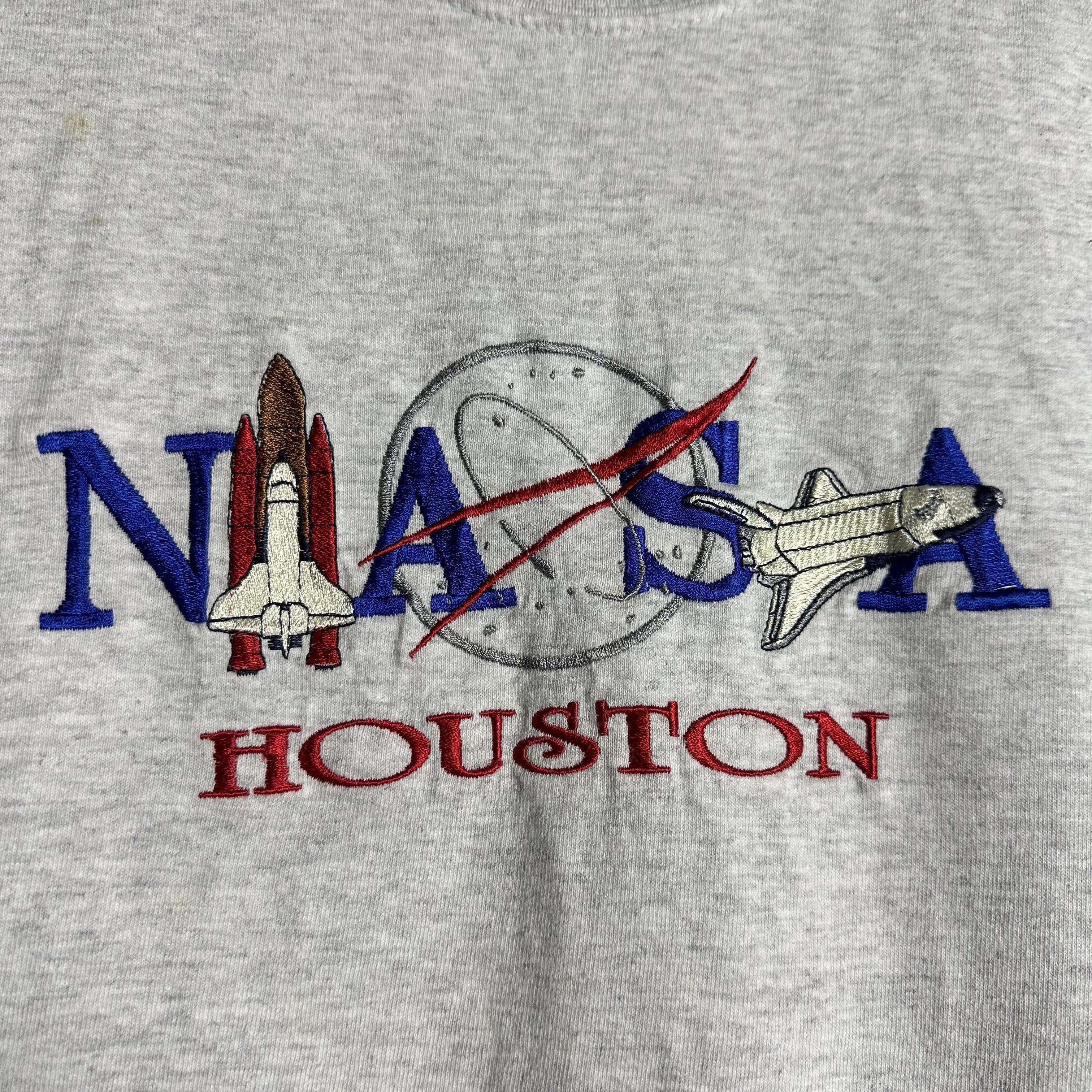 NASA 🔥RARE🔥Vintage NASA Embroidery Logo Spell Out T-shirt Size US L / EU 52-54 / 3 - 3 Thumbnail