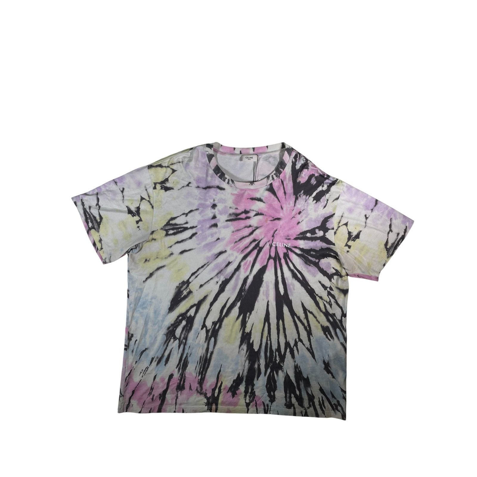 Celine Celine Tie Dye Tee Size US L / EU 52-54 / 3 - 1 Thumbnail