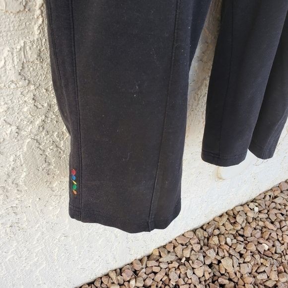 Coogi COOGI Black Rainbow Strip Pocketed Sz. M Crop Sweatpants Size 32" / US 10 / IT 46 - 5 Thumbnail