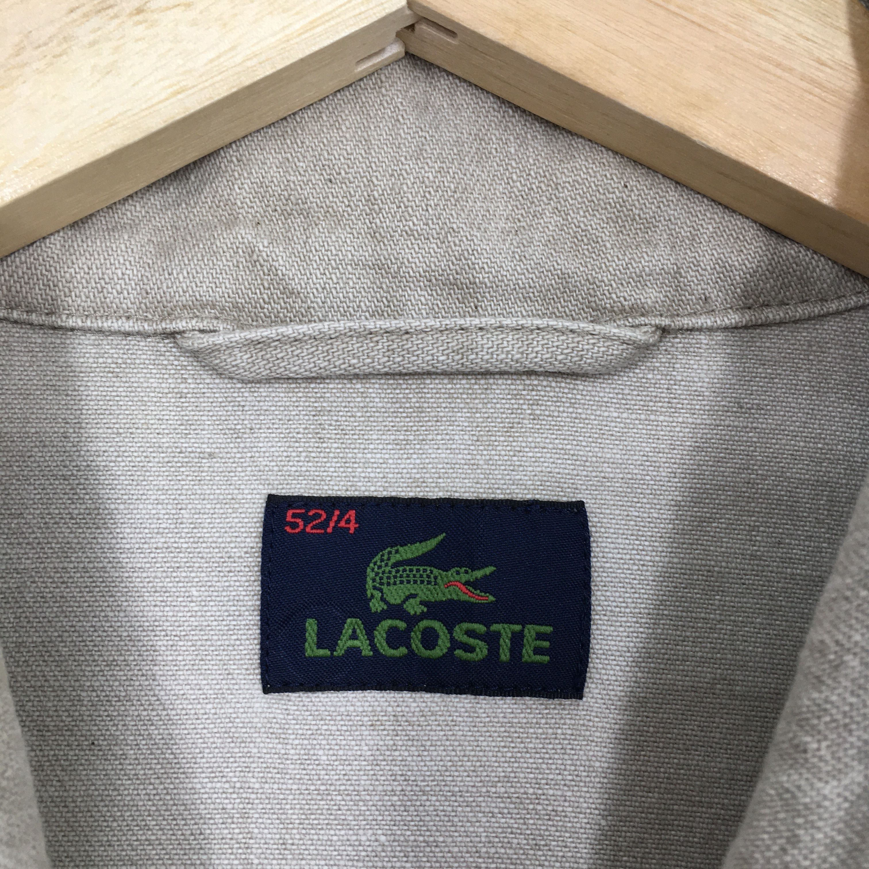 Lacoste Vintage 90's Lacoste Denim Worker Jacket Medium Size US M / EU 48-50 / 2 - 4 Thumbnail