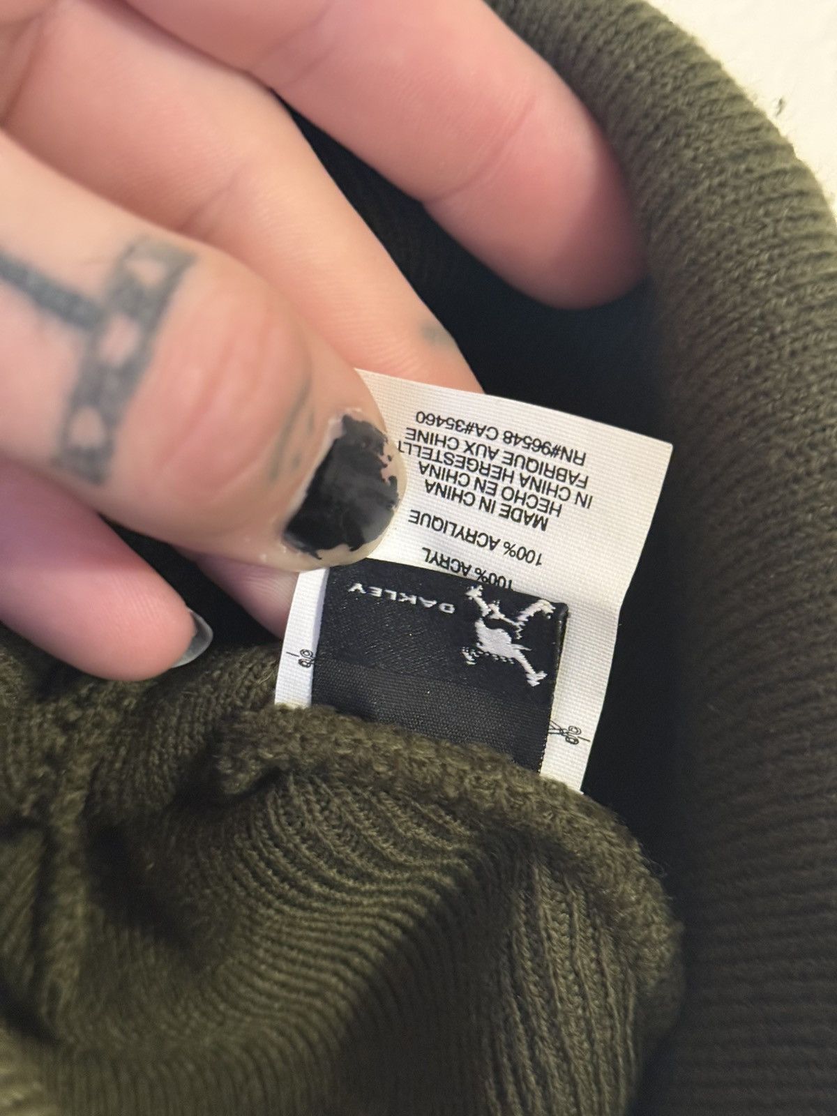 Japanese Brand × Oakley Vintage Olive Okaley Winter Bennie 🔥🔥 Size ONE SIZE - 3 Thumbnail