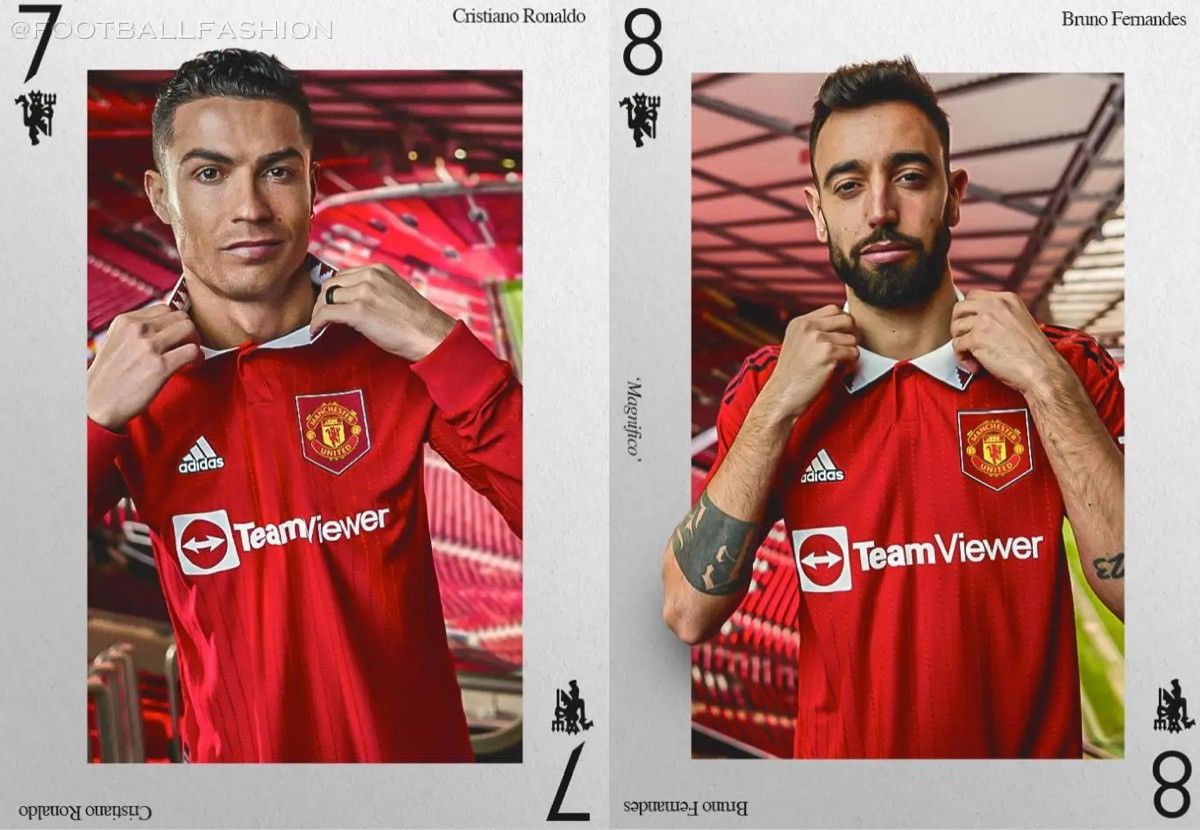Adidas 2022 2023 Manchester 3XL Adidas Home Kit Soccer Jersey MU FC Size US XXL / EU 58 / 5 - 2 Thumbnail