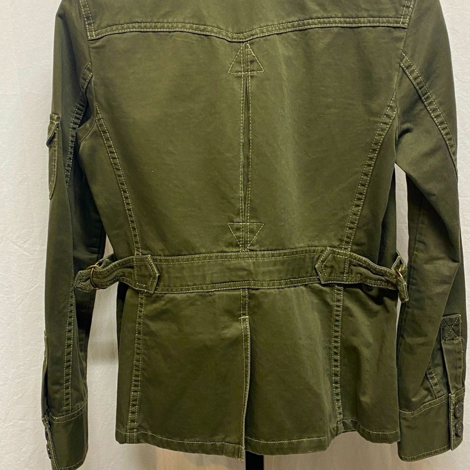 J.Crew Fabulous Italian green cargo, military style J. Crew jacket Size S / US 4 / IT 40 - 2 Thumbnail