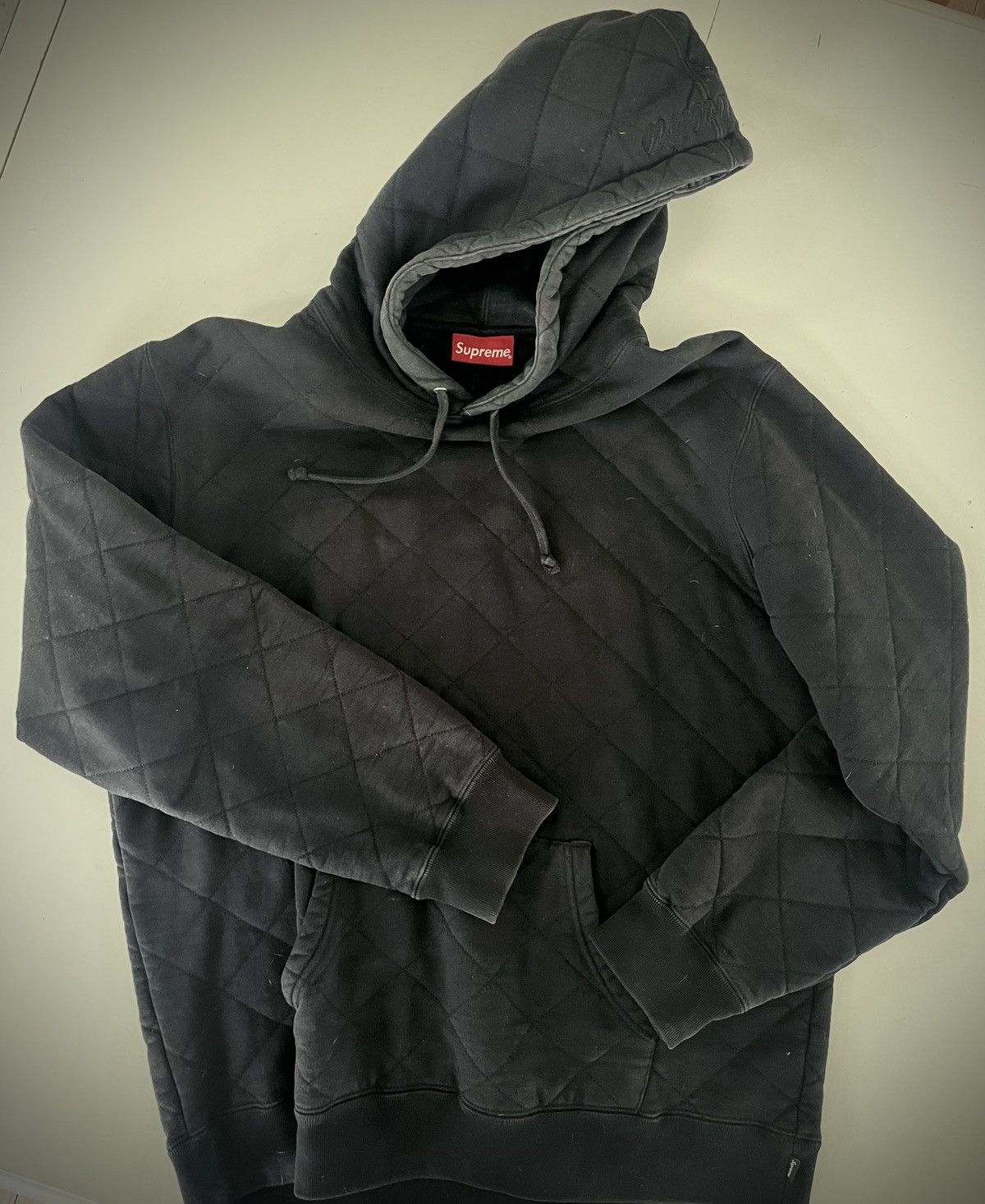 Supreme Supreme Quilted Hoodie Size US L / EU 52-54 / 3 - 2 Thumbnail