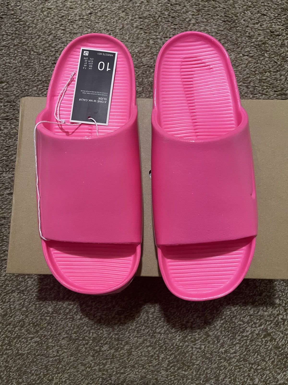 Nike *New* Nike A'ja Wilson A'One Calm Slide - Hyper Pink Size US 10 / IT 40 - 2 Thumbnail
