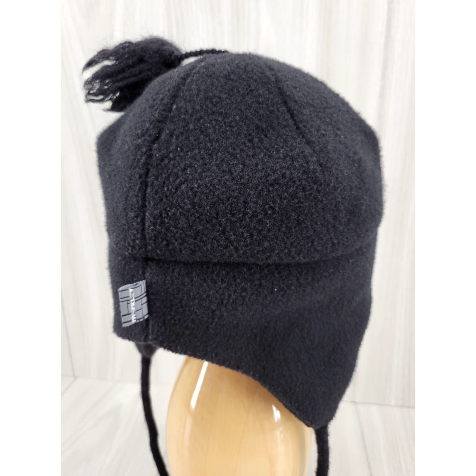 Vintage Merkley Beech Mountain Headgear Beanie W/ Earflap Winter Hat Black Mens One Size Ski Winter Size ONE SIZE - 7 Thumbnail