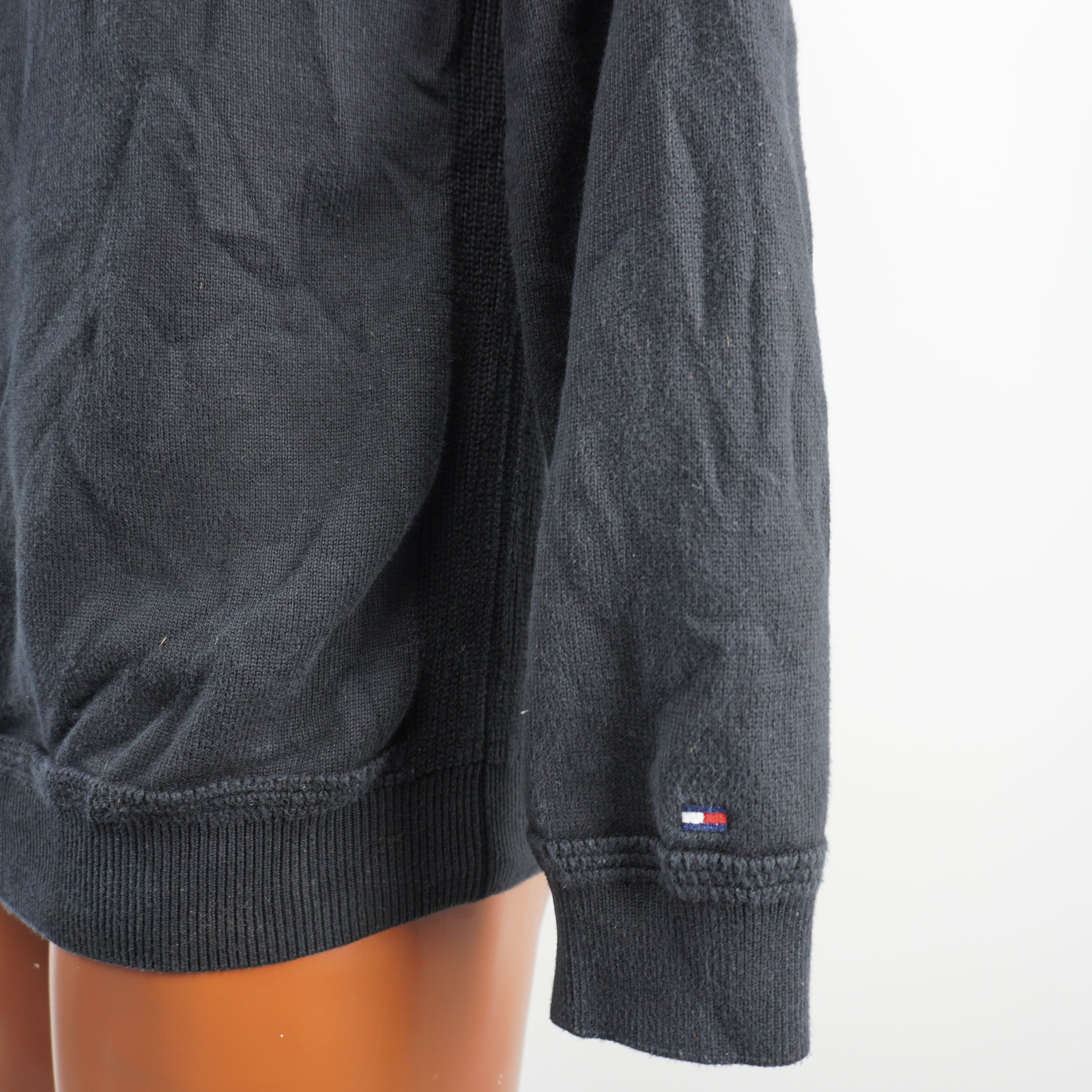 Tommy Hilfiger Pre-owned Men's Tommy Hilfiger Black Sweater Size US L / EU 52-54 / 3 - 11 Thumbnail