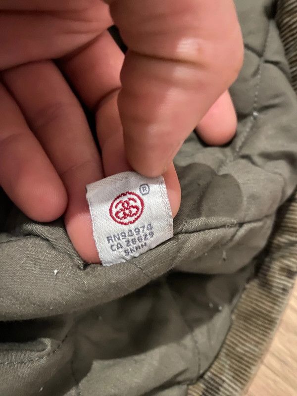 Japanese Brand × Stussy × Vintage Vintage Stussy winter jacket L camo Size US L / EU 52-54 / 3 - 16 Thumbnail