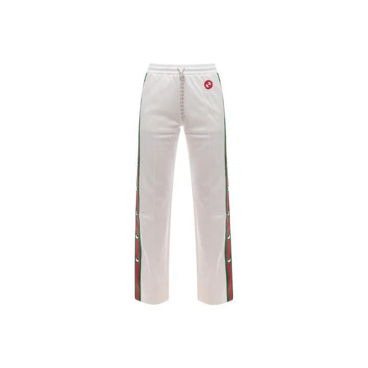 Gucci Gucci SS23 Striped Logo Casual Pants for Women-2507 Size 27" / US 4 / IT 40 - 1 Thumbnail