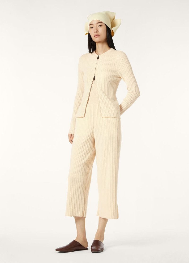 Loro Piana o1srvl11e0526 FAP2128 Coste Pant in Cream Size 28" / US 6 / IT 42 - 2 Thumbnail