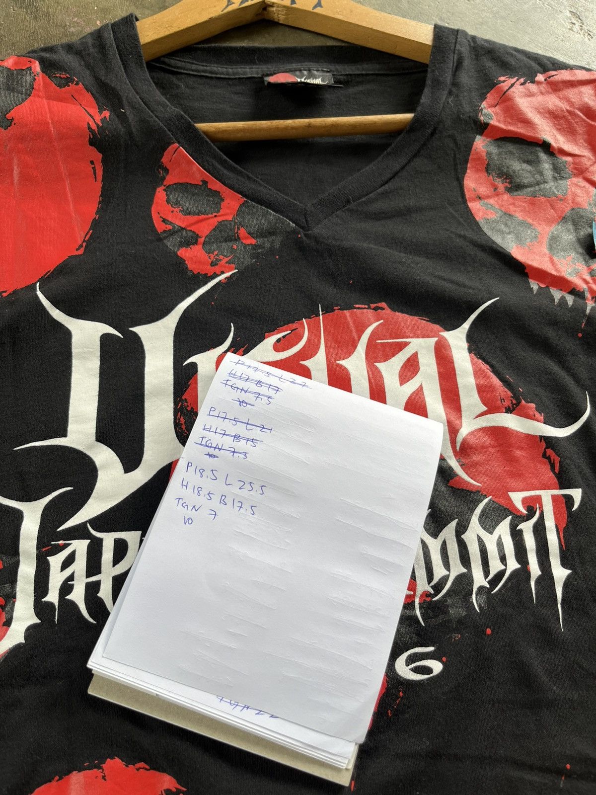 Japanese Brand 🍊Visual Japan Summit Mastermind Full Skull Logo Tee Size L / US 10 / IT 46 - 6 Thumbnail