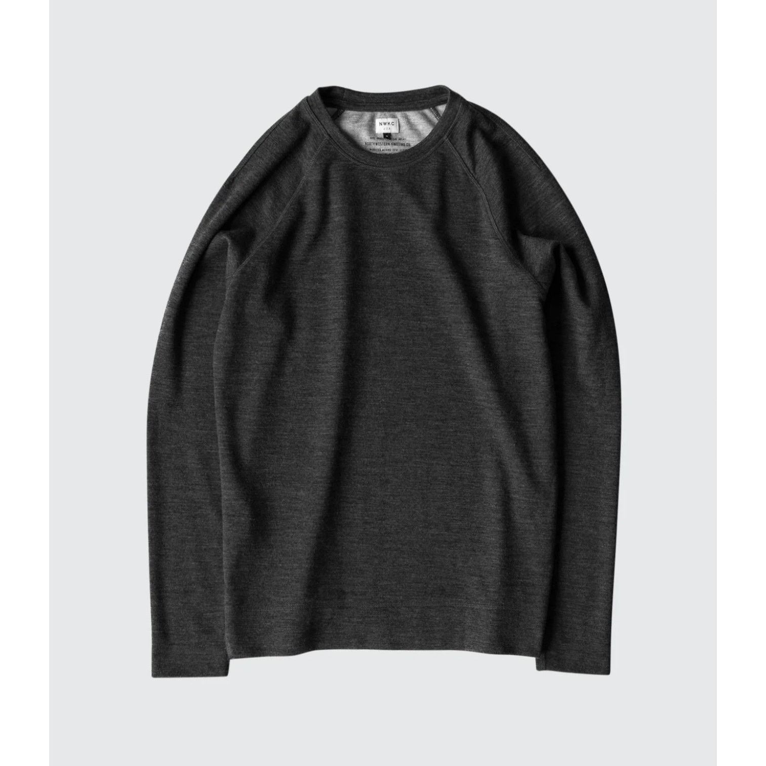 NWKC NWOT NWKC Mens CREW Top in CHARCOAL size L $199 Size US L / EU 52-54 / 3 - 2 Thumbnail