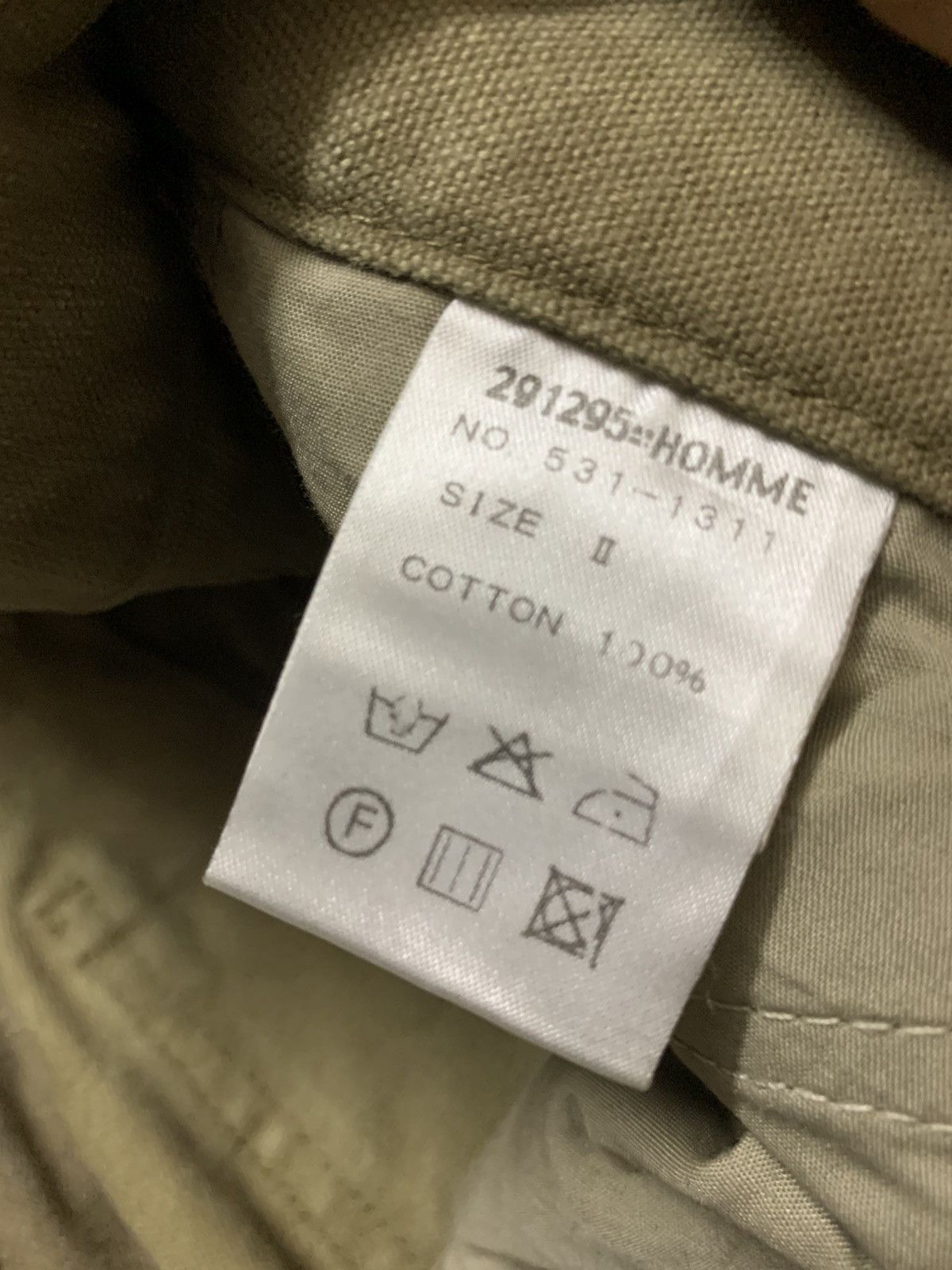 291295=Homme Flare Canvas Cyberpunk Gimmick Pants Size US 30 / EU 46 - 8 Thumbnail