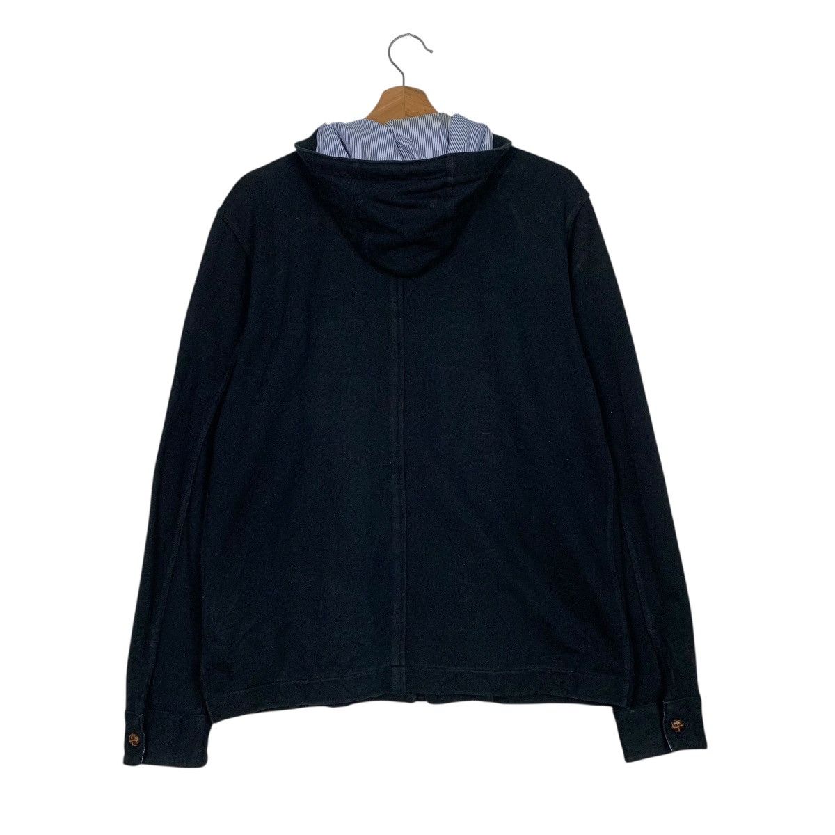Beams Japan Beams Japan Hooded Black Jacket Size US M / EU 48-50 / 2 - 7 Thumbnail