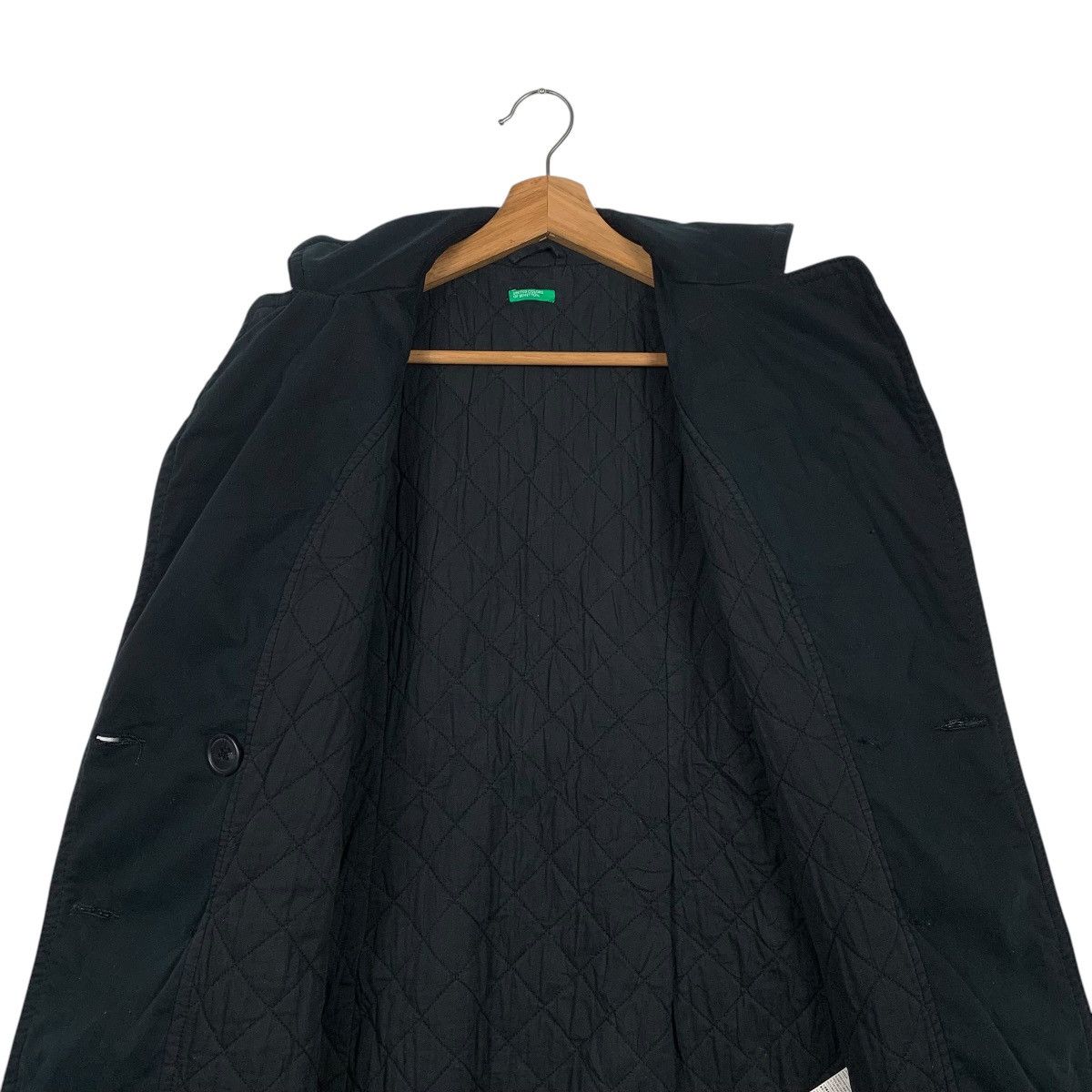 United Colors Of Benetton United Colors Of Benetton Double Breasted Trench Coat Size M / US 6-8 / IT 42-44 - 12 Thumbnail