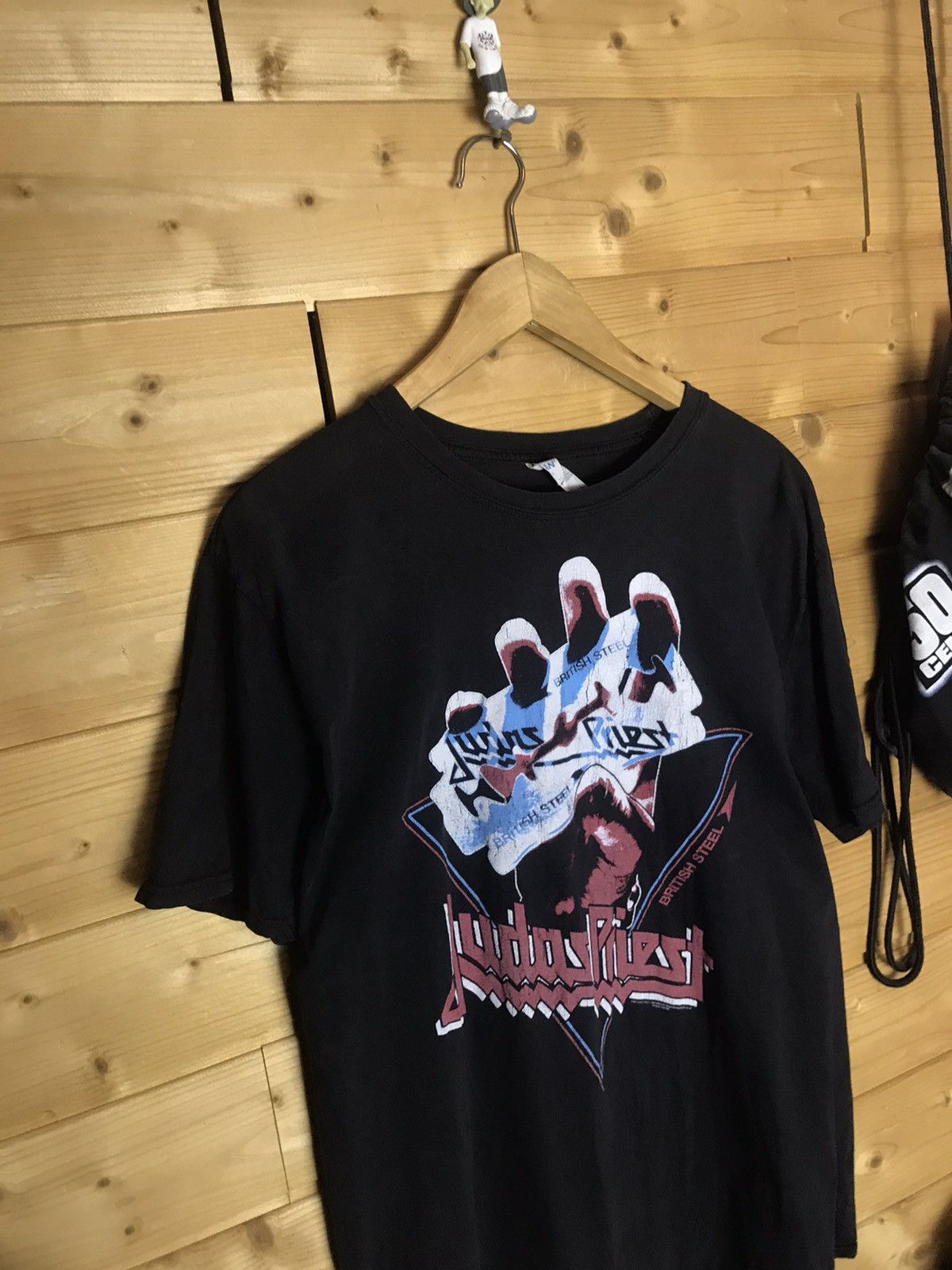 Band Tees Judas Priest British Steel faded t-shirt Size US XL / EU 56 / 4 - 2 Thumbnail