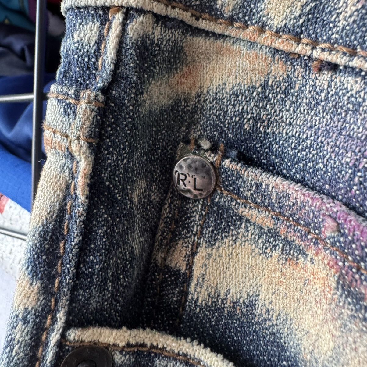 Polo Ralph Lauren Ralph Lauren Denim & Supply Paint Splatter Distress Jeans Size 28" / US 6 / IT 42 - 9 Thumbnail