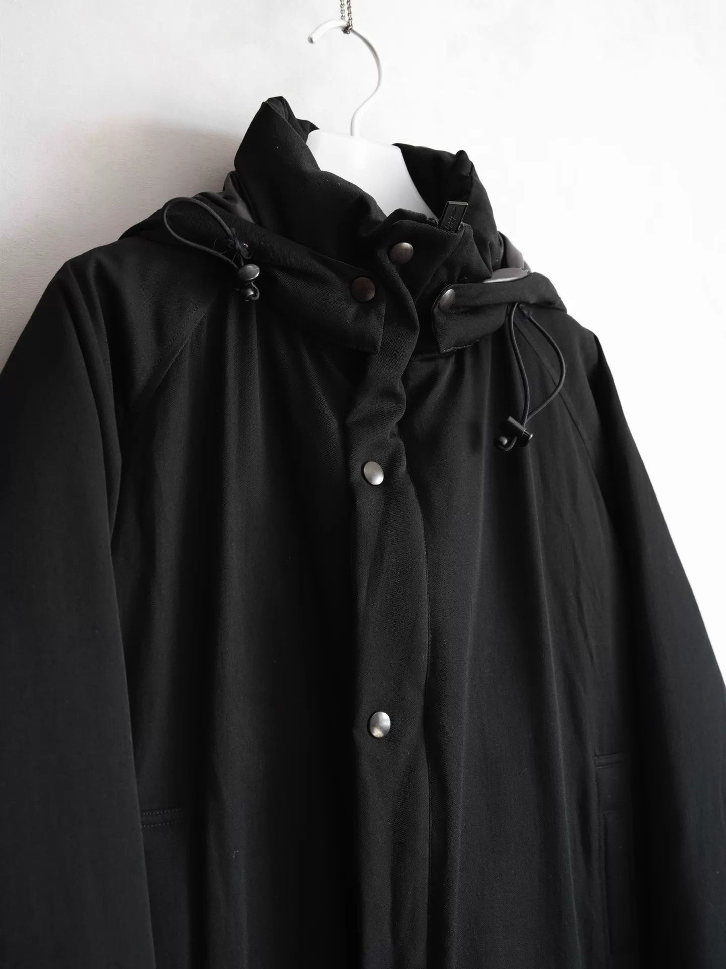 Yohji Yamamoto Yohji Yamamoto 19AW Removable Hood Down Jacket Black Size US M / EU 48-50 / 2 - 4 Thumbnail