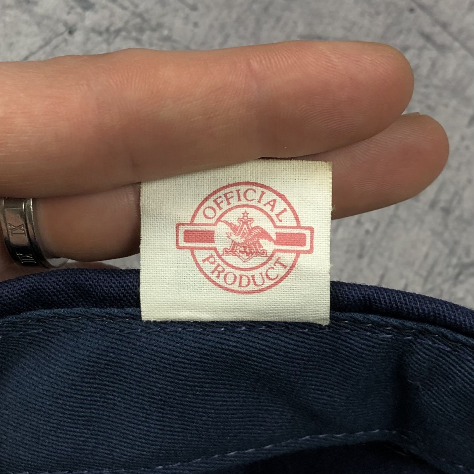 Budweiser Vintage 90s Budweiser Beer USA Cap Size ONE SIZE - 10 Thumbnail
