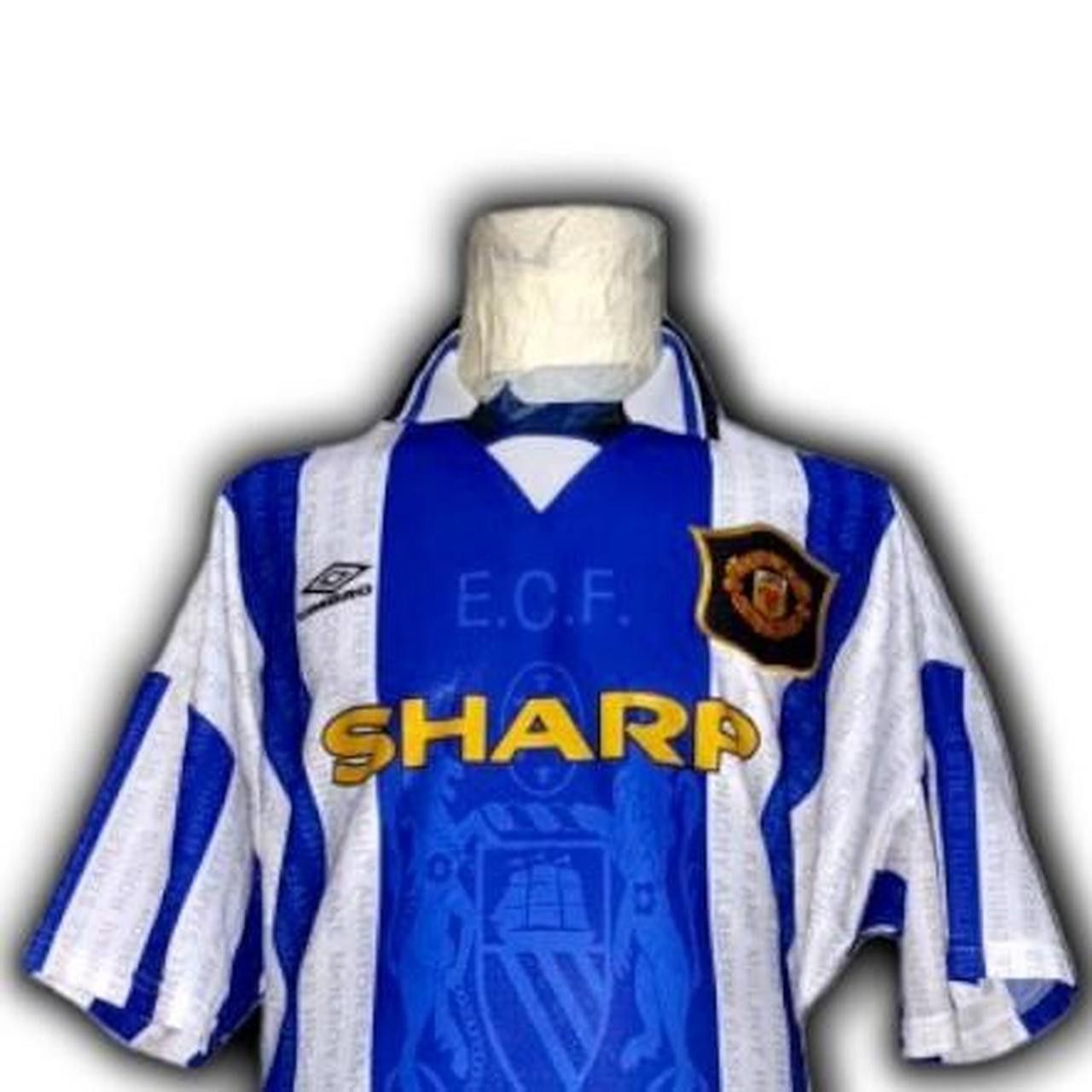 Umbro Manchester united 1994 1995 1996 Third shirt jersey Size US XL / EU 56 / 4 - 1 Thumbnail
