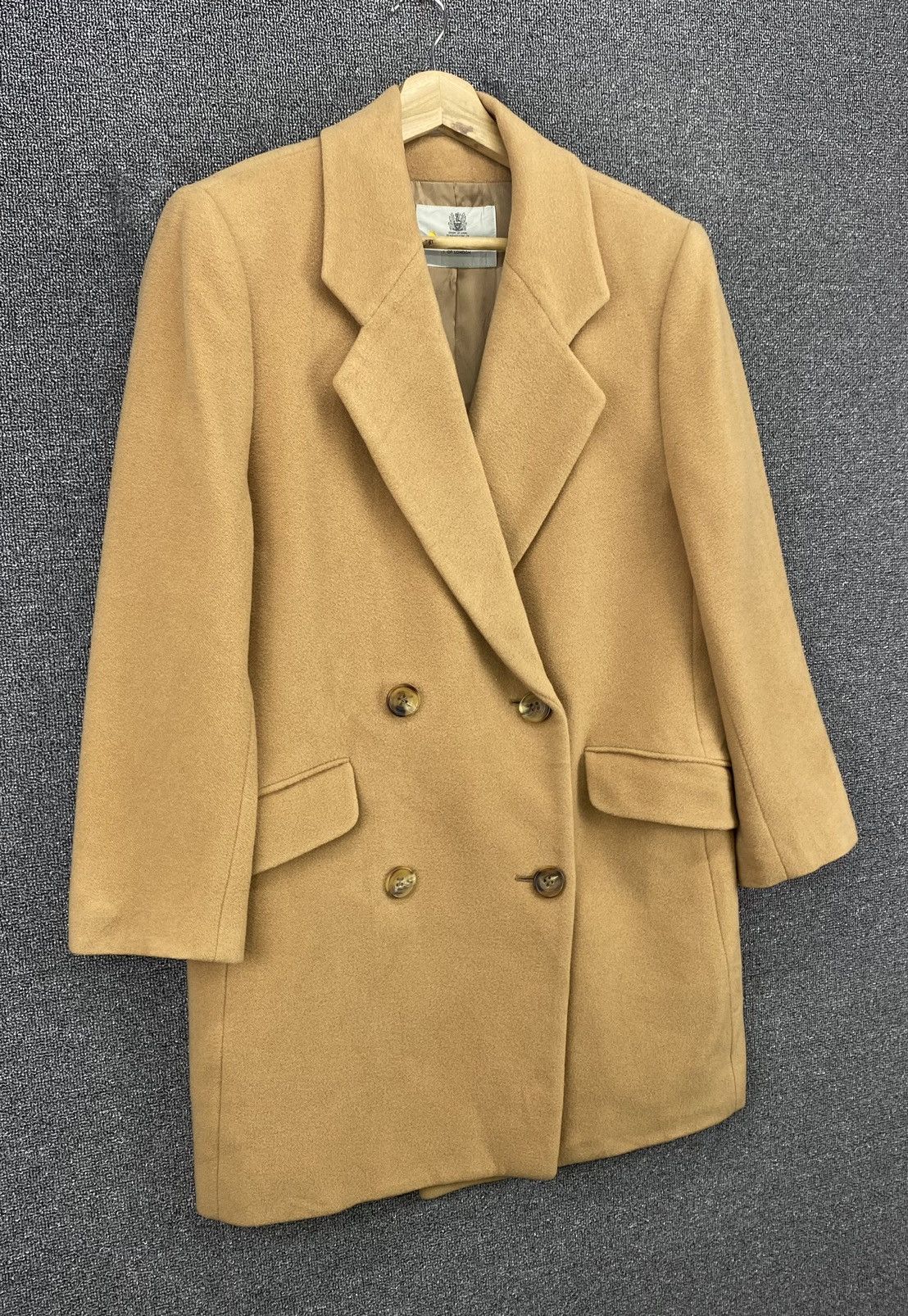 Aquascutum Vintage Aquascutum Double Breasted Wool Long Jacket Size M / US 6-8 / IT 42-44 - 2 Thumbnail