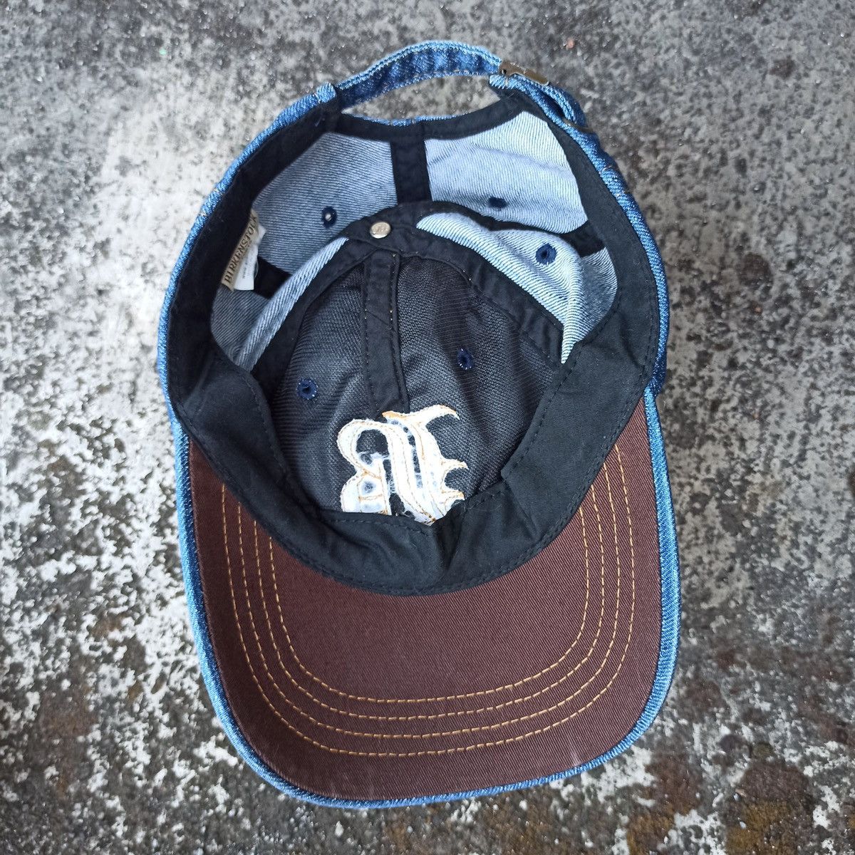 Birkenstock × Japanese Brand Sick initial B distressed hat Size ONE SIZE - 12 Thumbnail