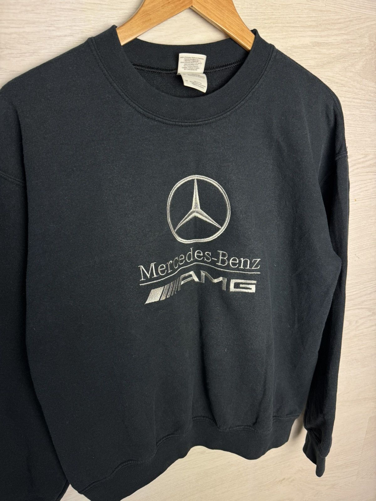 Mercedes-Benz Mercedes-Benz AMG Logo Sweatshirt Vintage Style Blue Size US M / EU 48-50 / 2 - 4 Thumbnail