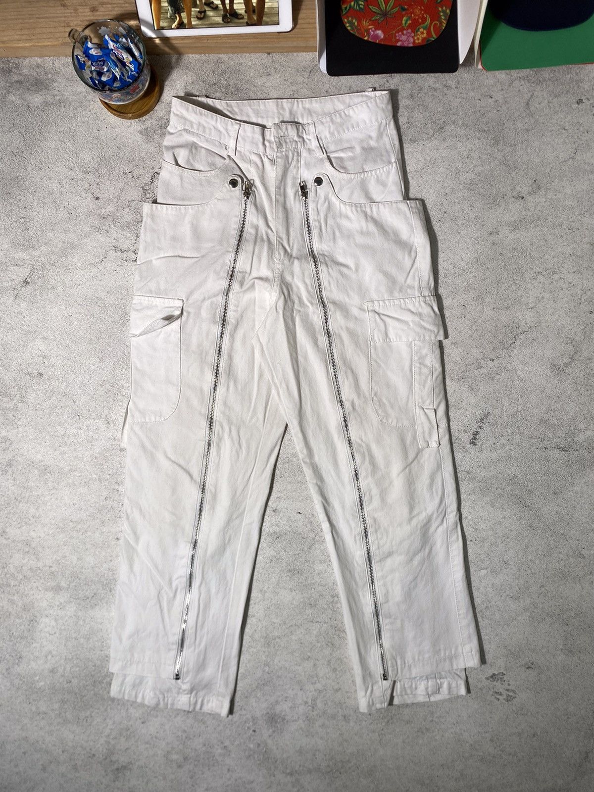 Levi's × Punk and Yo Stright Leg Crazy Pocket Zip Cargo Size US 29 - 1 Thumbnail