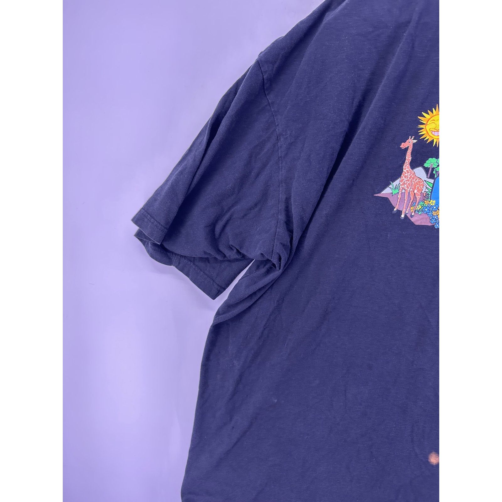 LRG LRG Zoo Print Black Tshirt Size 4XL Size US XXL / EU 58 / 5 - 5 Thumbnail